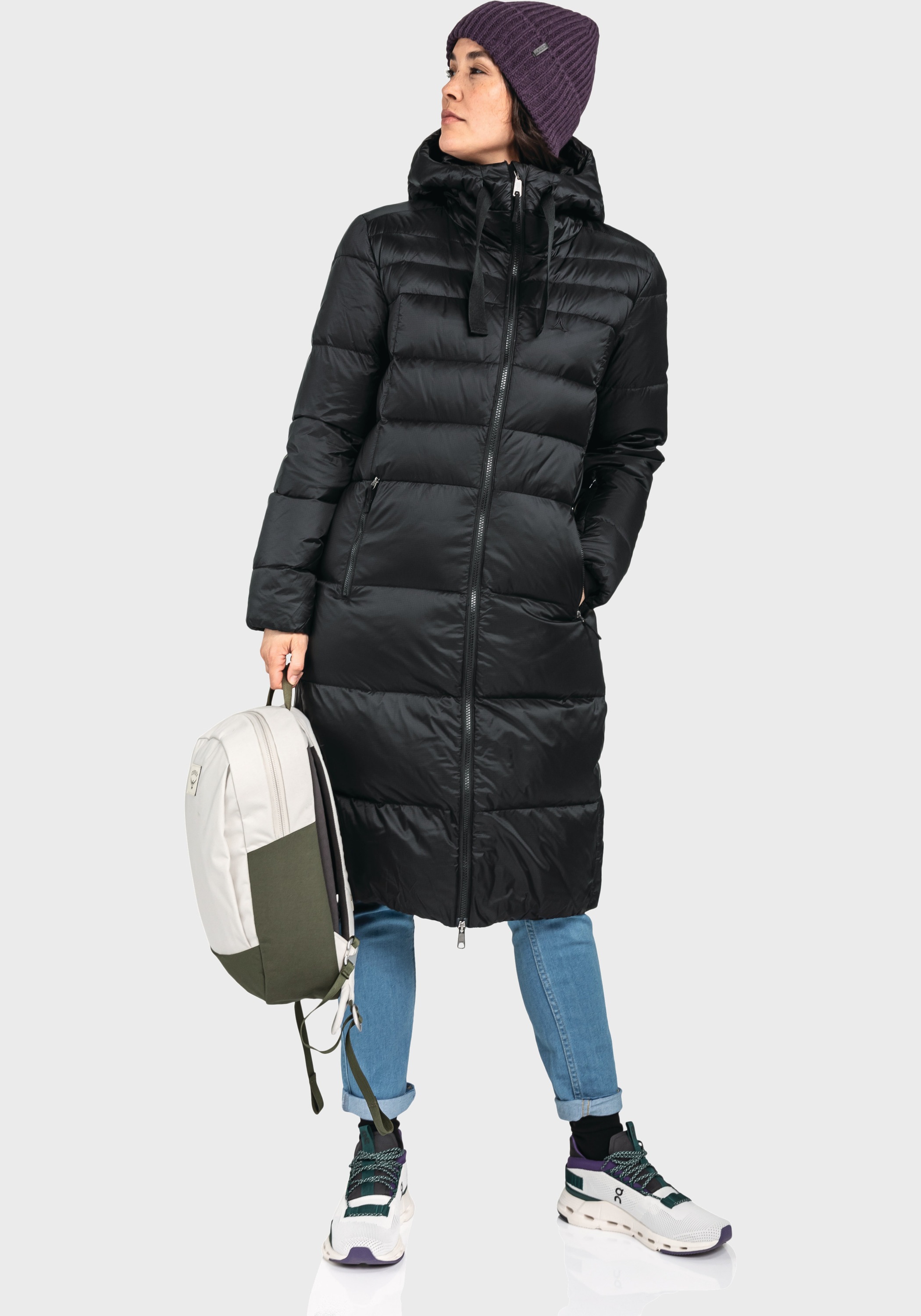Schöffel Parka »Down Coat Kenosha L«, mit Kapuze