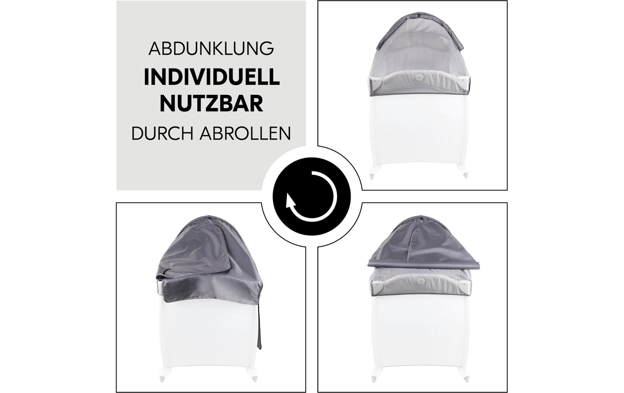 Hauck Moskitonetz »3in1 Grey«, (1 St.)