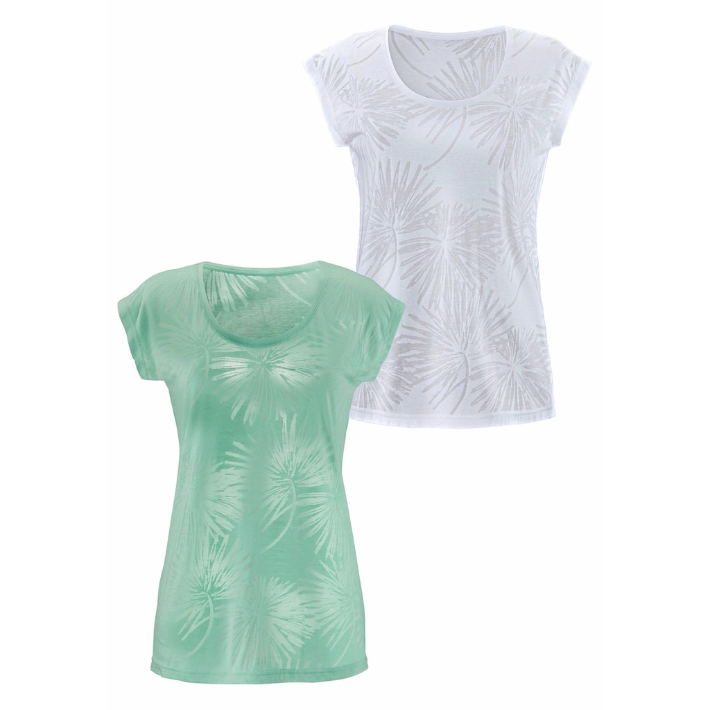 Beachtime T-Shirt, (2er-Pack)