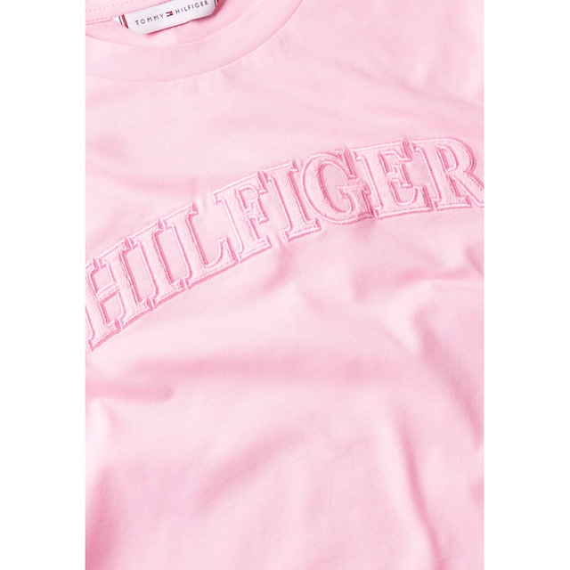 ♕ Tommy Hilfiger T-Shirt »REG TONAL HILFIGER C-NK SS«, mit Tommy Hilfiger  Markenlabel versandkostenfrei auf