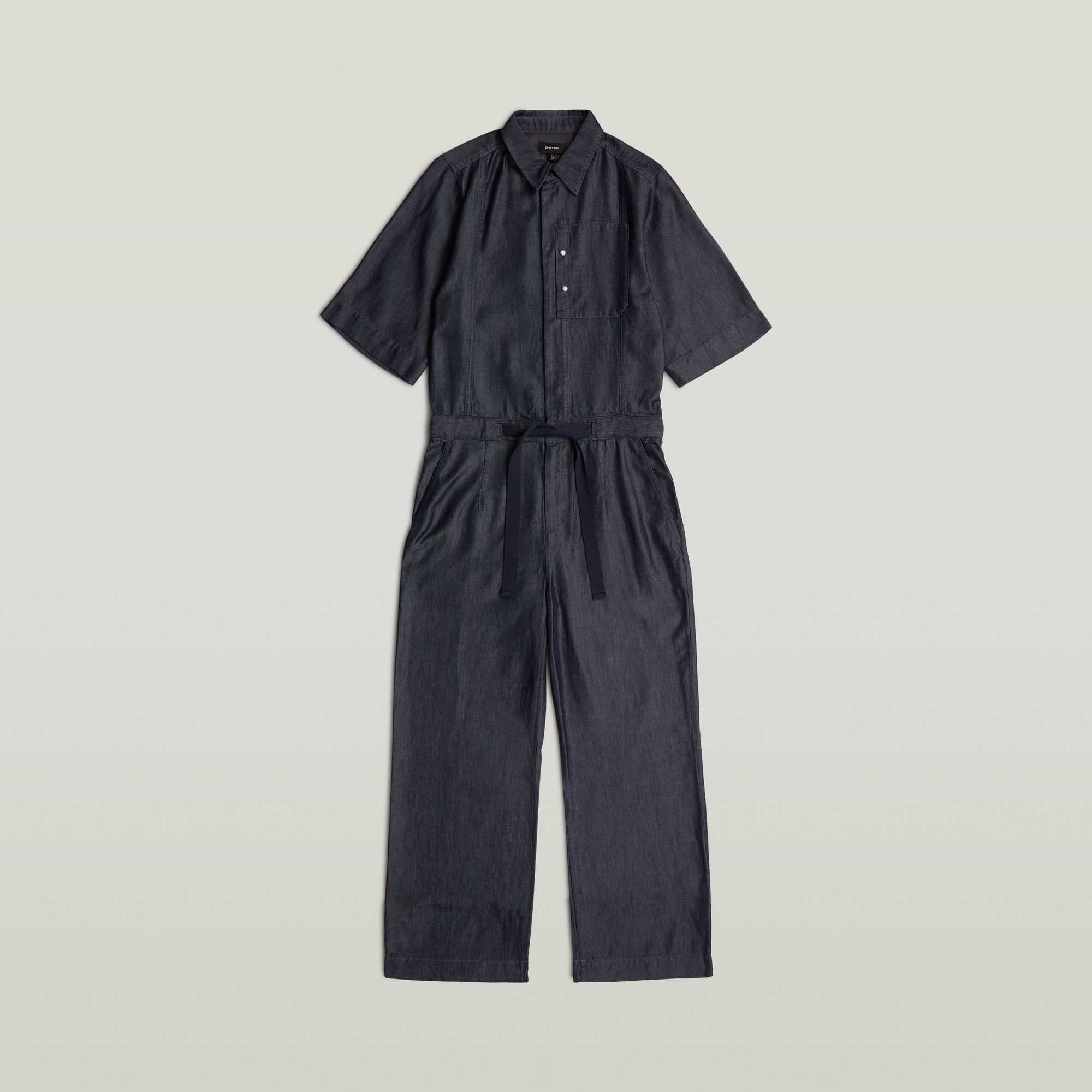 G-STAR Jumpsuit »JMP Regular« avec détails chemise, look denim, coupe régulière