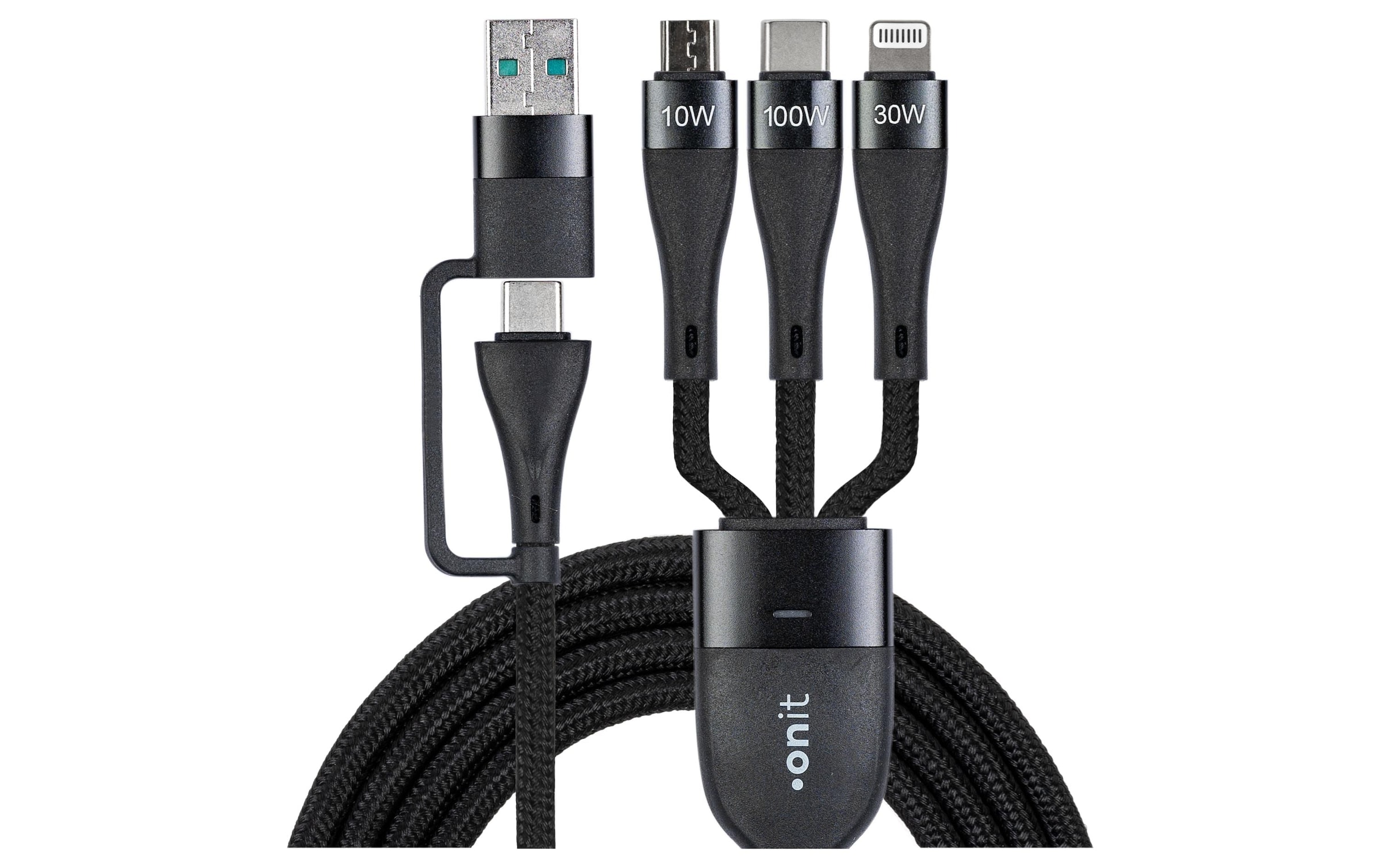 onit USB-Kabel »2.0-Kabel USB A/USB C - Lightning/Micro-USB B/USB C«