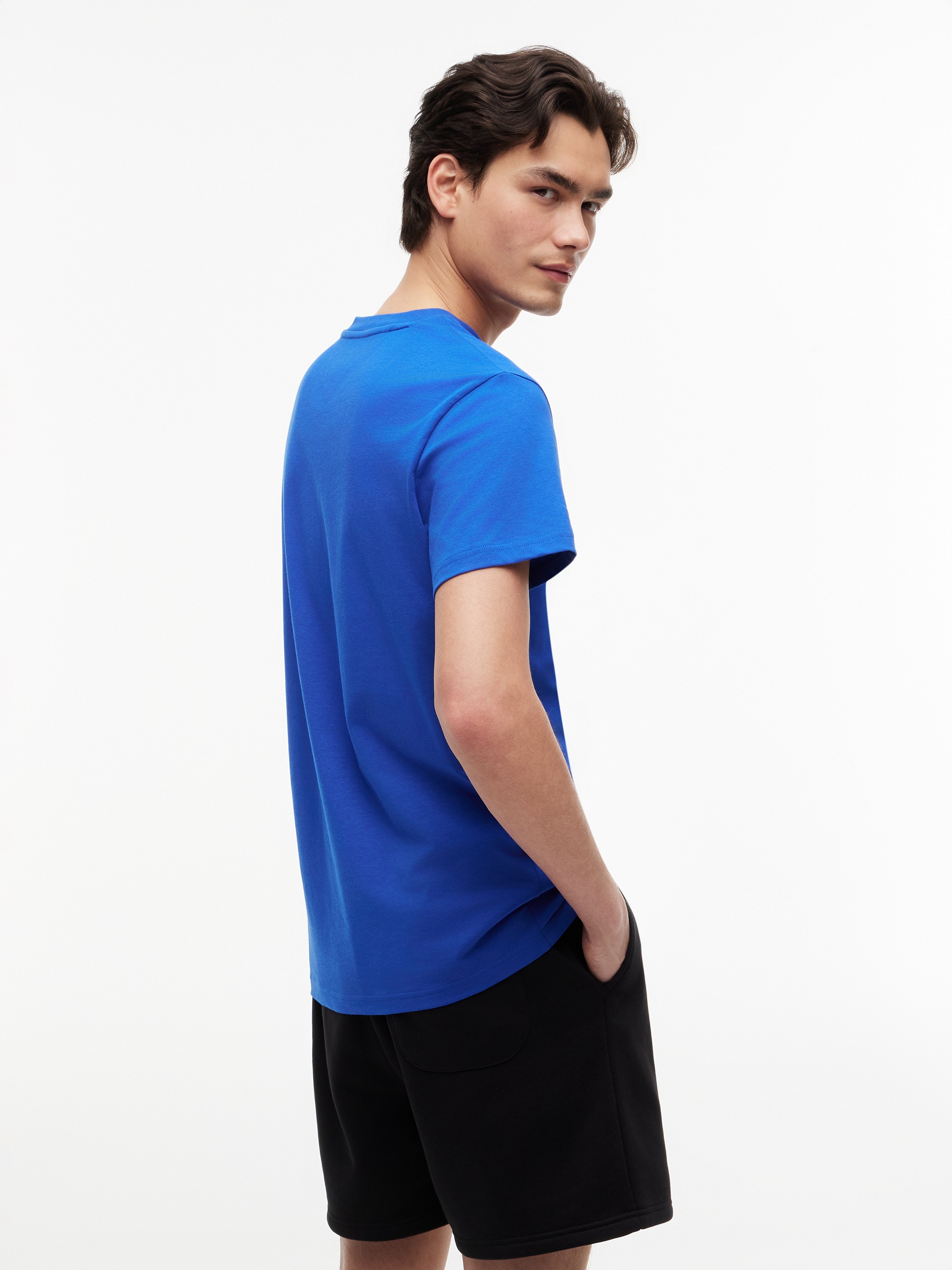 Tommy Jeans T-Shirt »TJM SLIM FIT SIGN CHEST« mit Markenprint