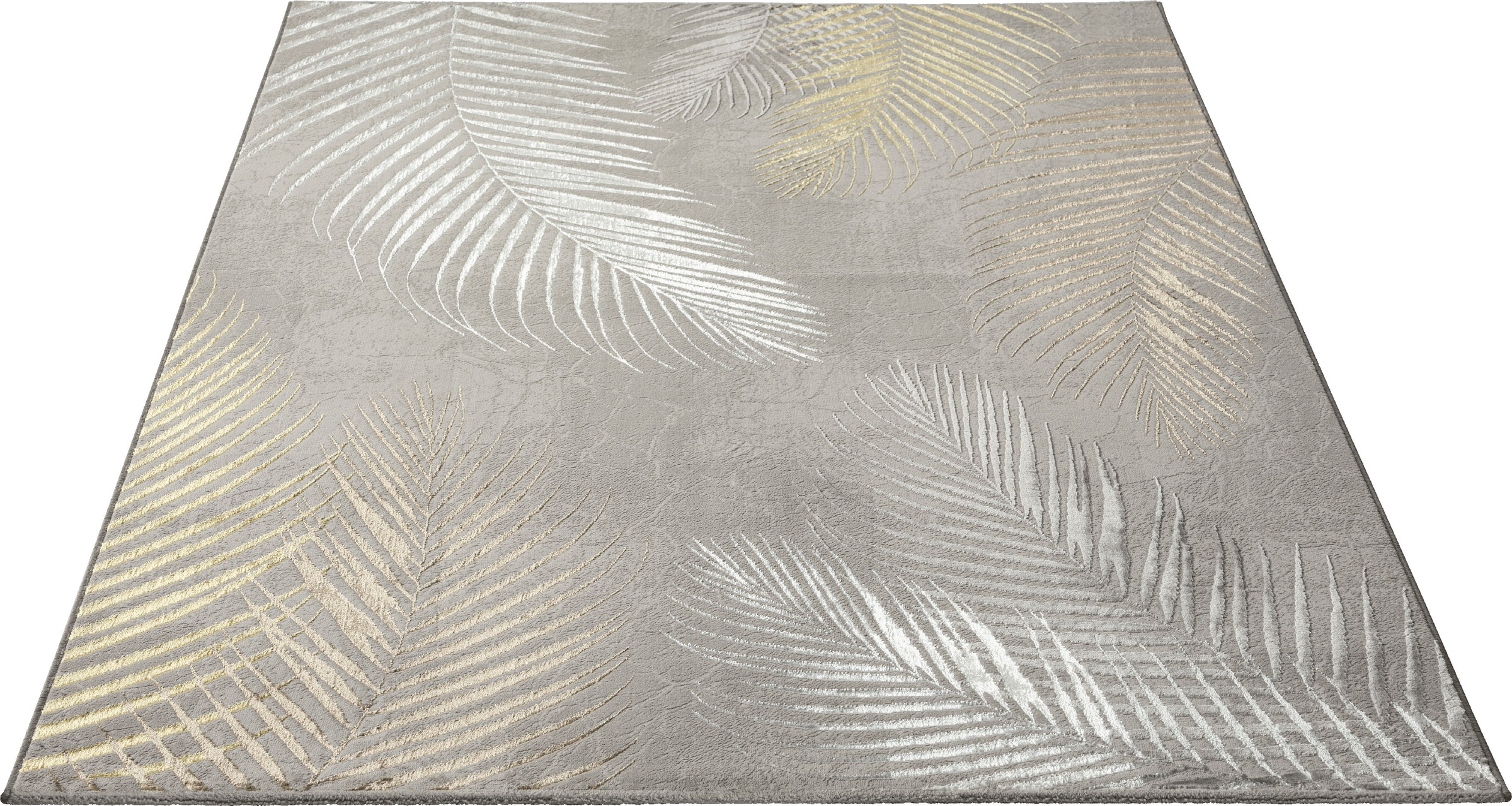 Image of merinos Teppich »Creation 50051«, rechteckig, 8 mm Höhe, Wohnzimmer Teppich, elegant, glänzend, Kurzflor, kuschelig, Indoor, pflegeleicht, robust bei Ackermann Versand Schweiz