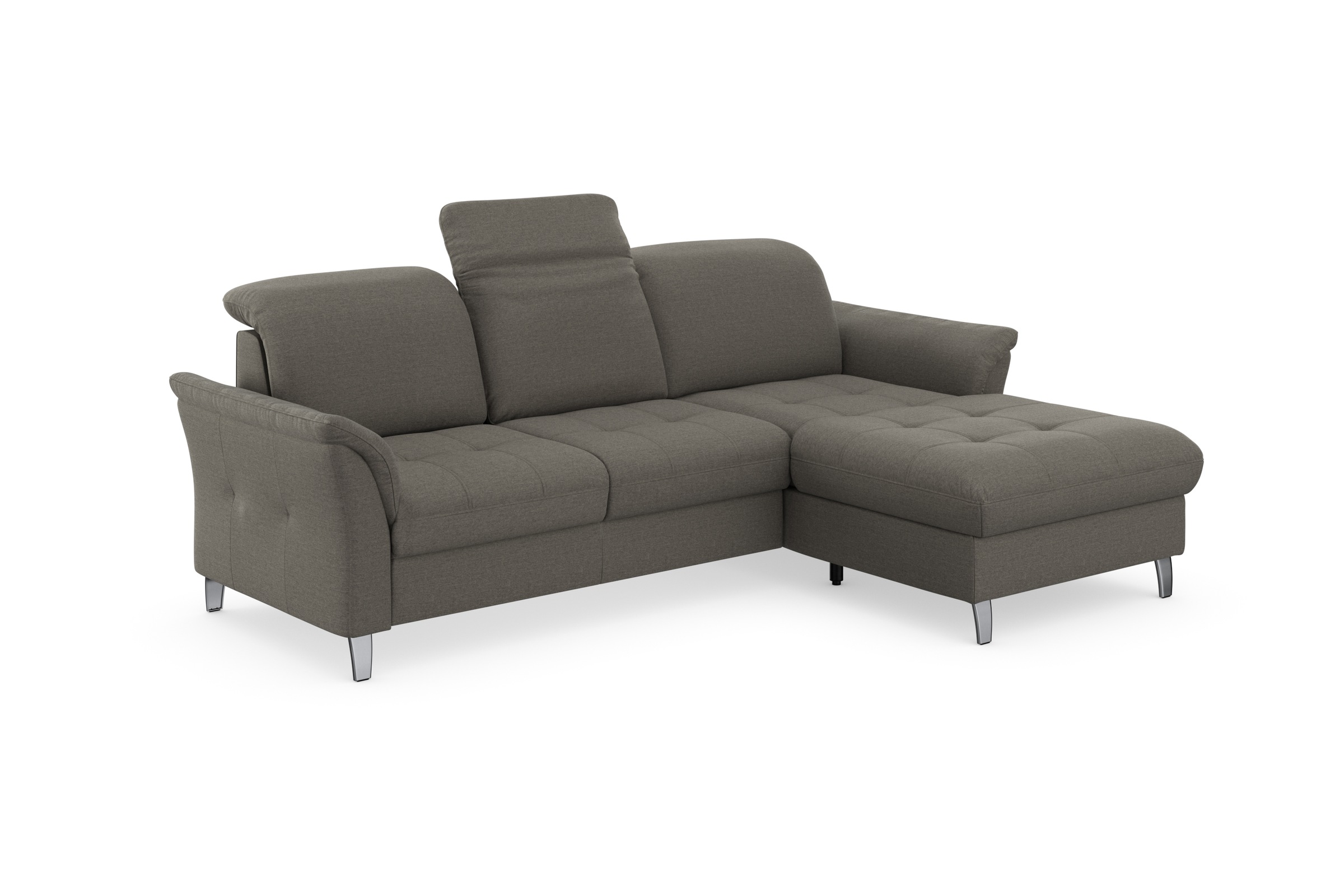 sit&more Ecksofa »Maggiore L-Form«, wahlweise mit Kopfteilverstellung, Bettfunktion und Bettkasten