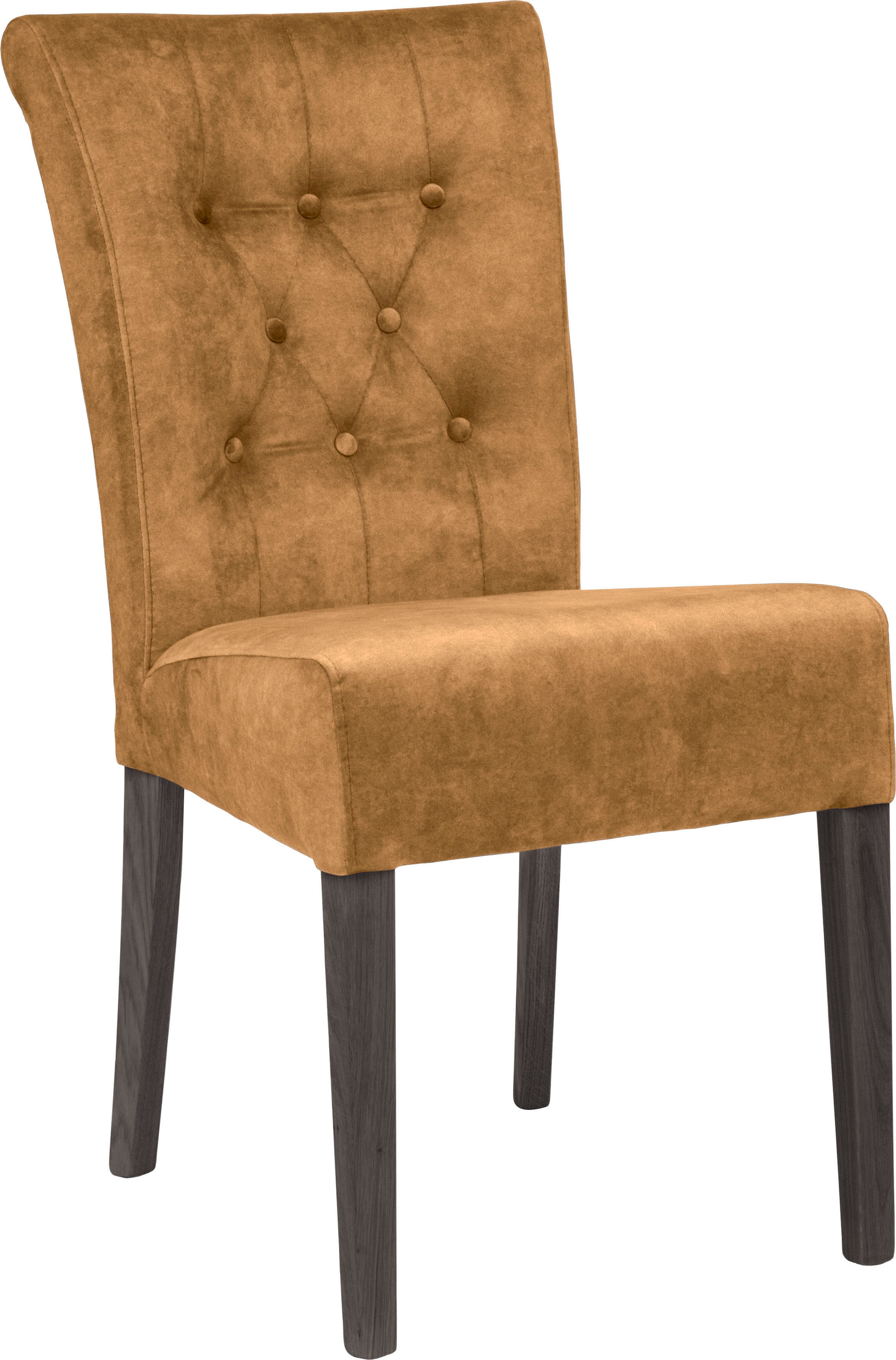 Home affaire Chaise de salle à manger »Queen« (Ensemble) 2 cuisPolsterstuhl mit Knopfheftung, 2er, 4er oder 6er Set