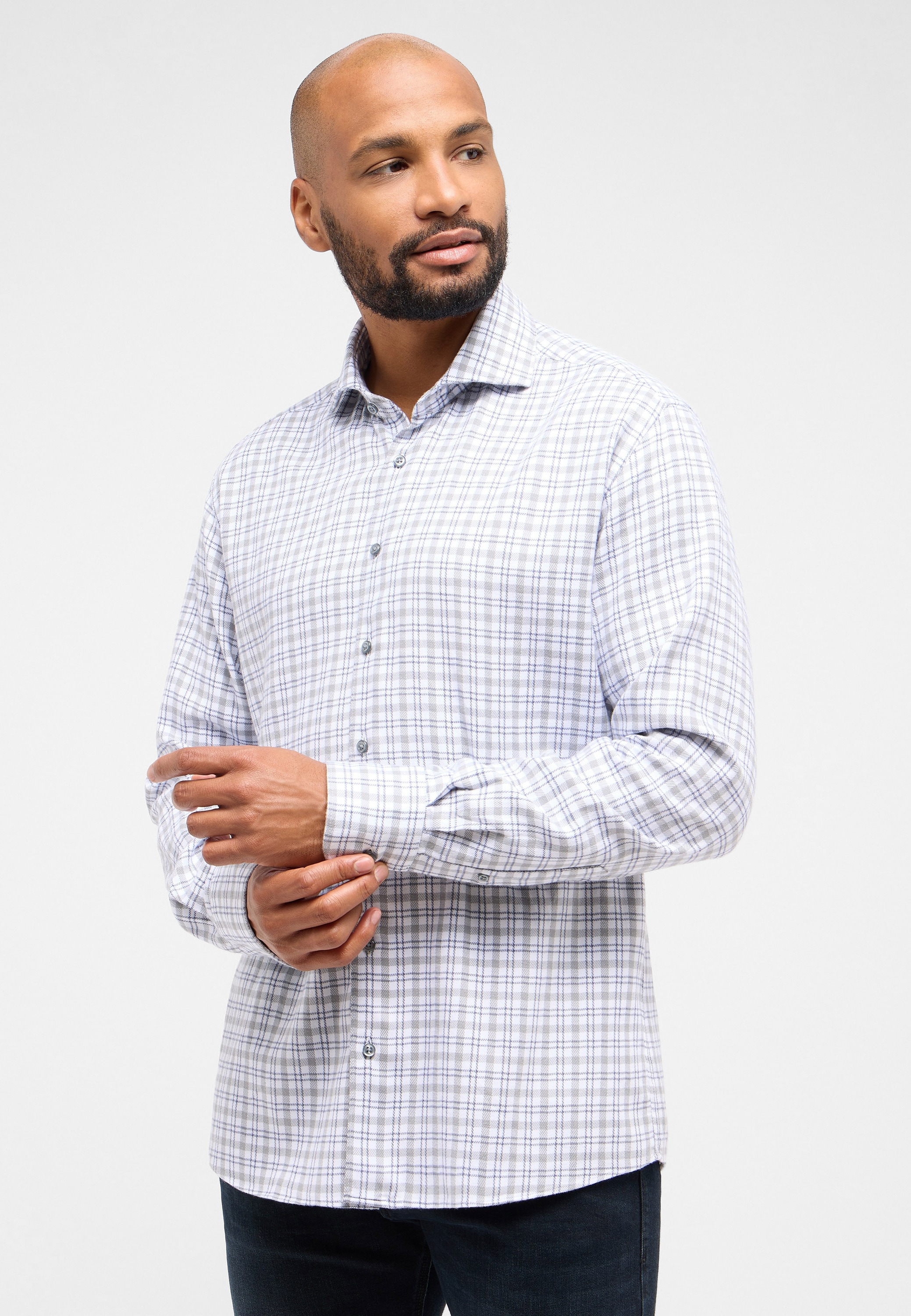 Eterna Chemise à manches longues »MODERN FIT« EASY IRON (bügelleicht)