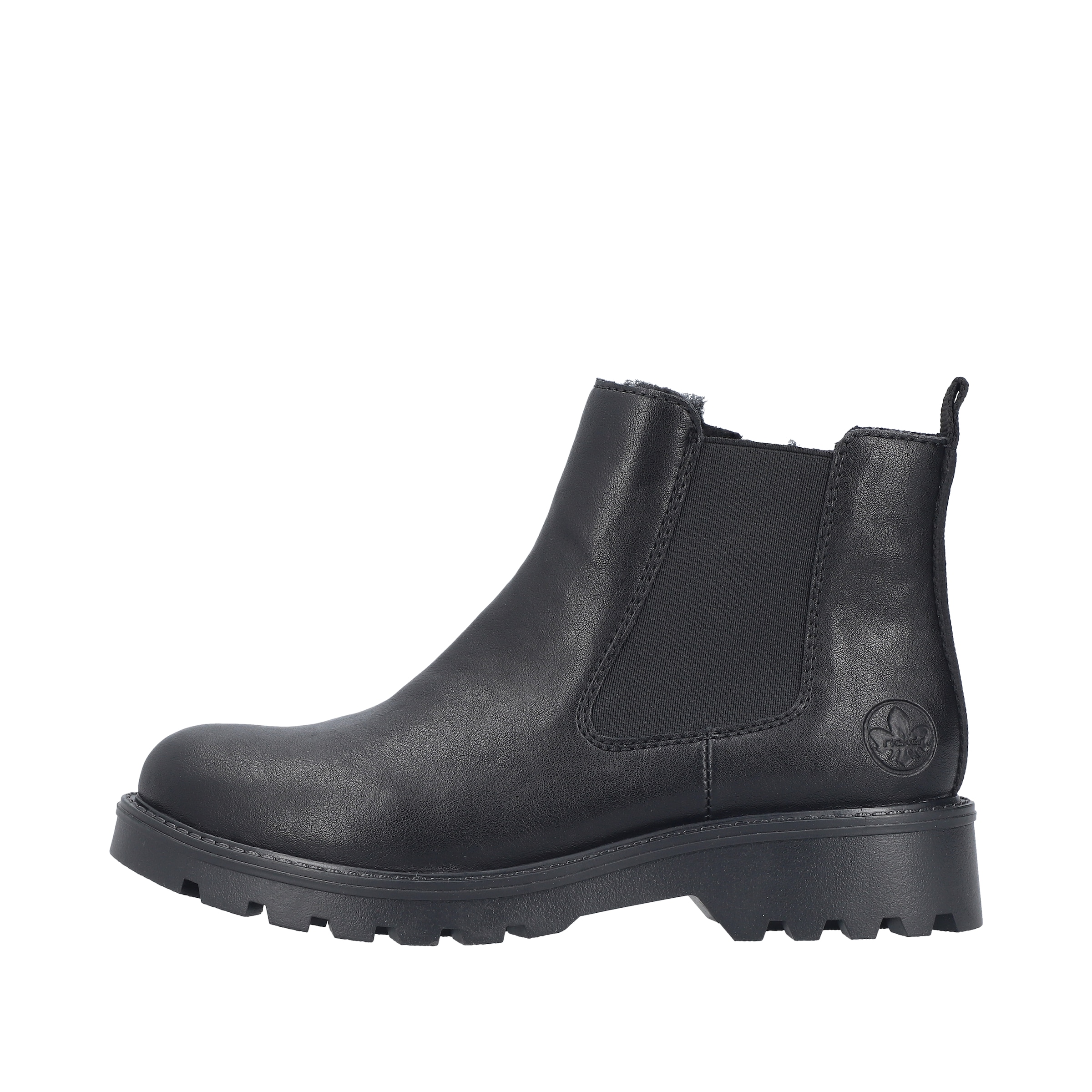 Rieker Bottines chelsea  bottines, bottines courtes, talon bloc, avec doublure chaude et douillette