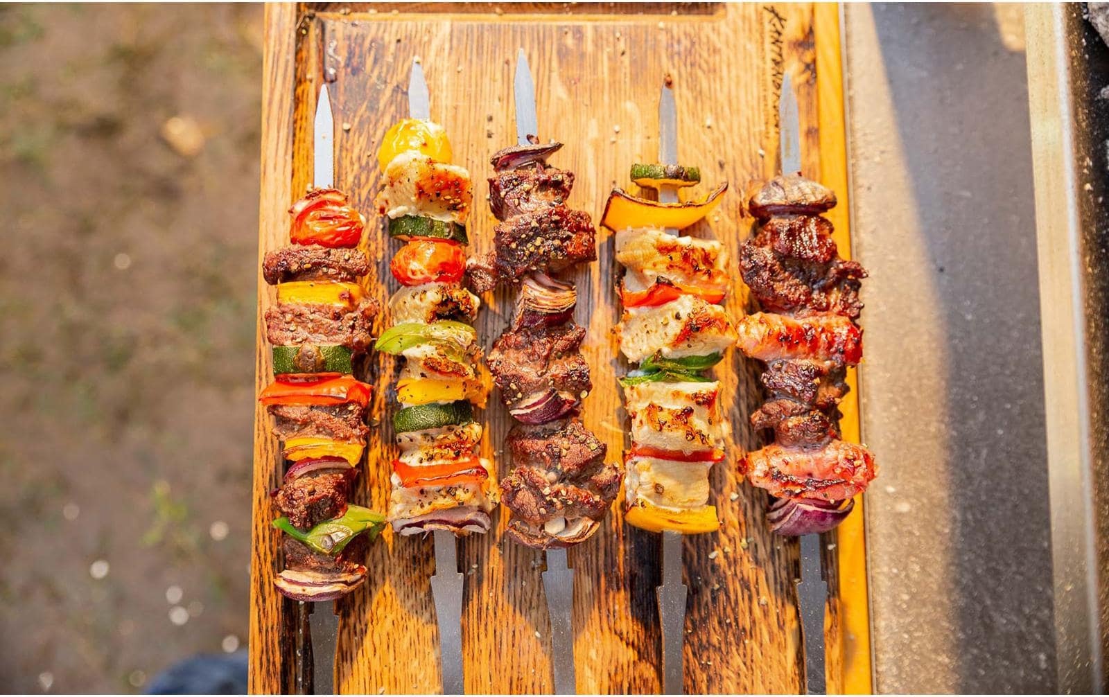 Fennek Grill Grillspiess »Set kurz, 6 Stück«