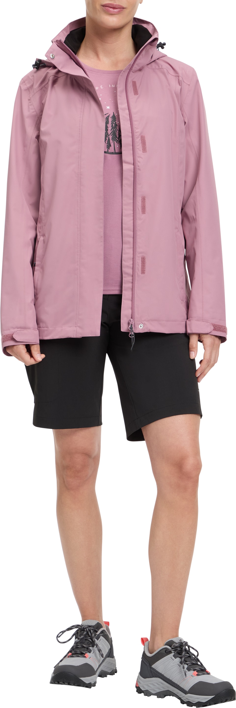 McKINLEY Veste d'extérieur »DA.-FUNKTIONS-JACKE ADIA W« style sportif, avec technologie AQUAMAX, étanche à l'eau et au vent
