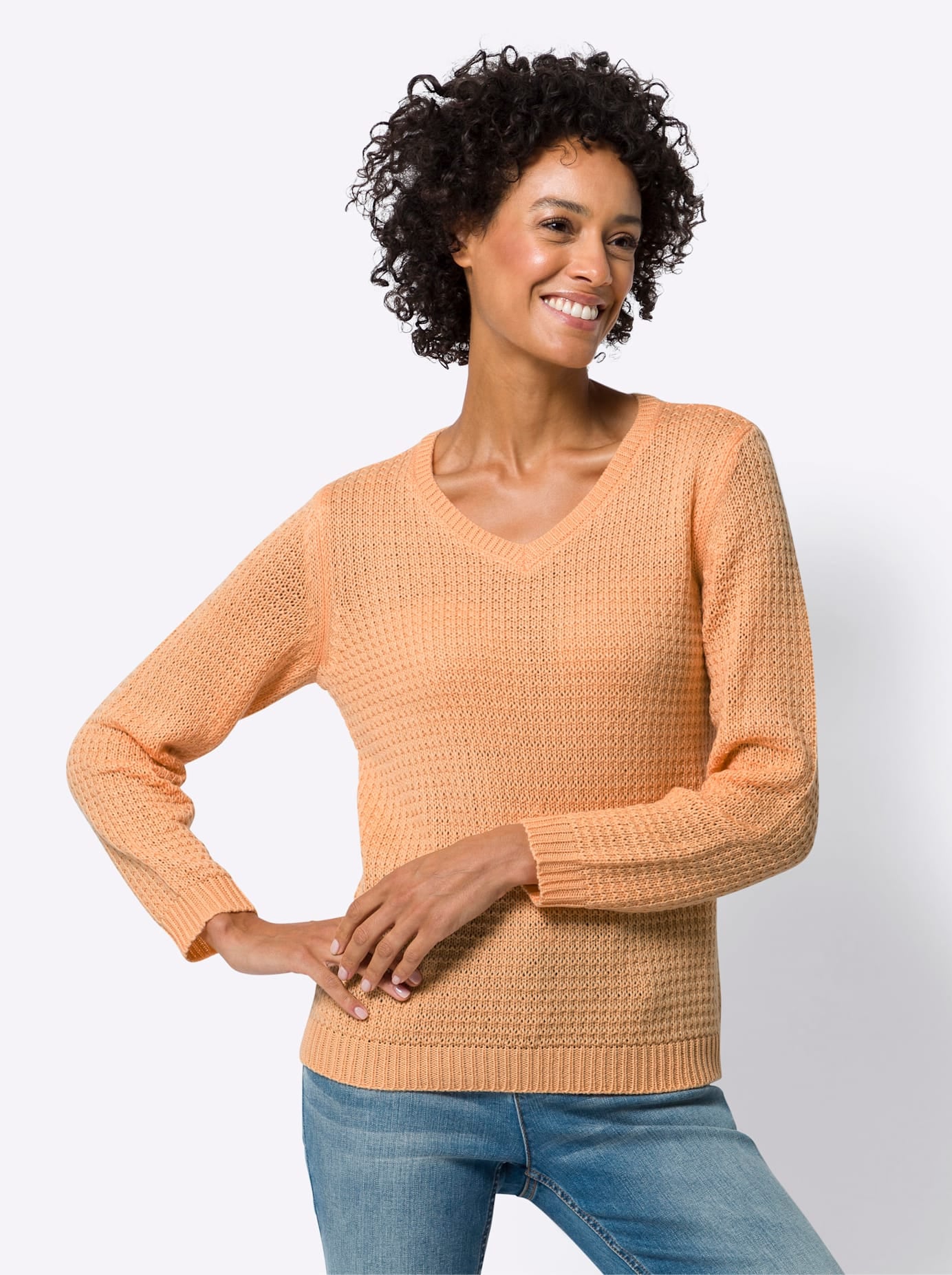 Classic Basics Pull en tricot »Langarm-Pullover«
