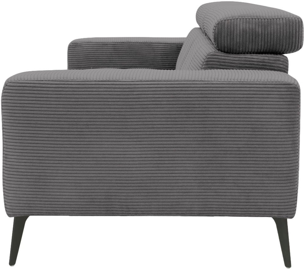 DOMO collection 2-Sitzer »Trento, mit Kufenfuss oder Einzelfuss«, wahlweise mit Kopfteilverstellung und in zwei Grössen erhältlich