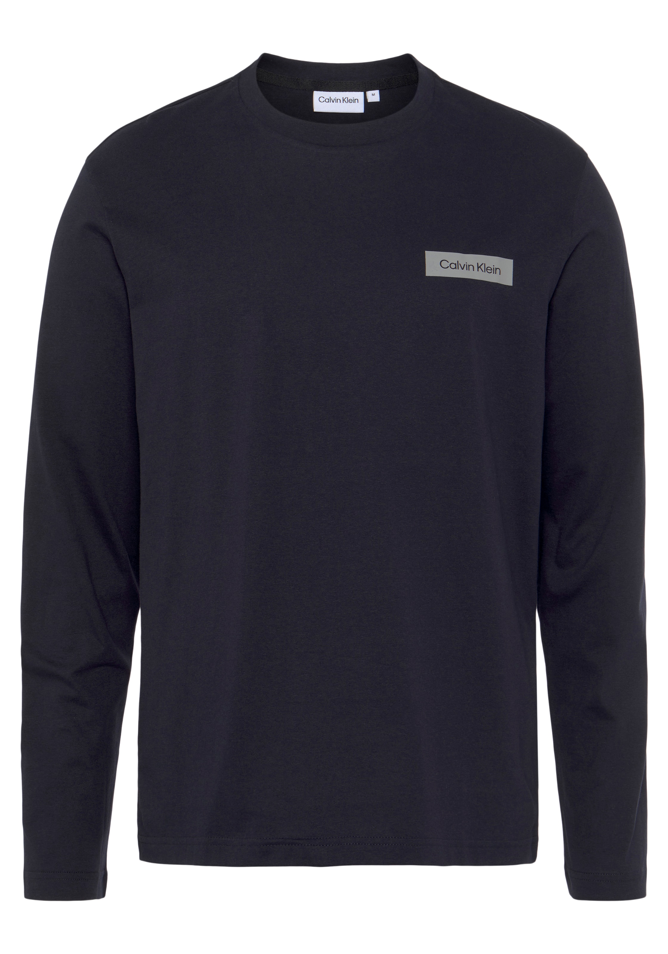 Calvin Klein Langarmshirt »CONTRAST LINE LOGO LS T-SHIRT«, mit CK-Logodruck