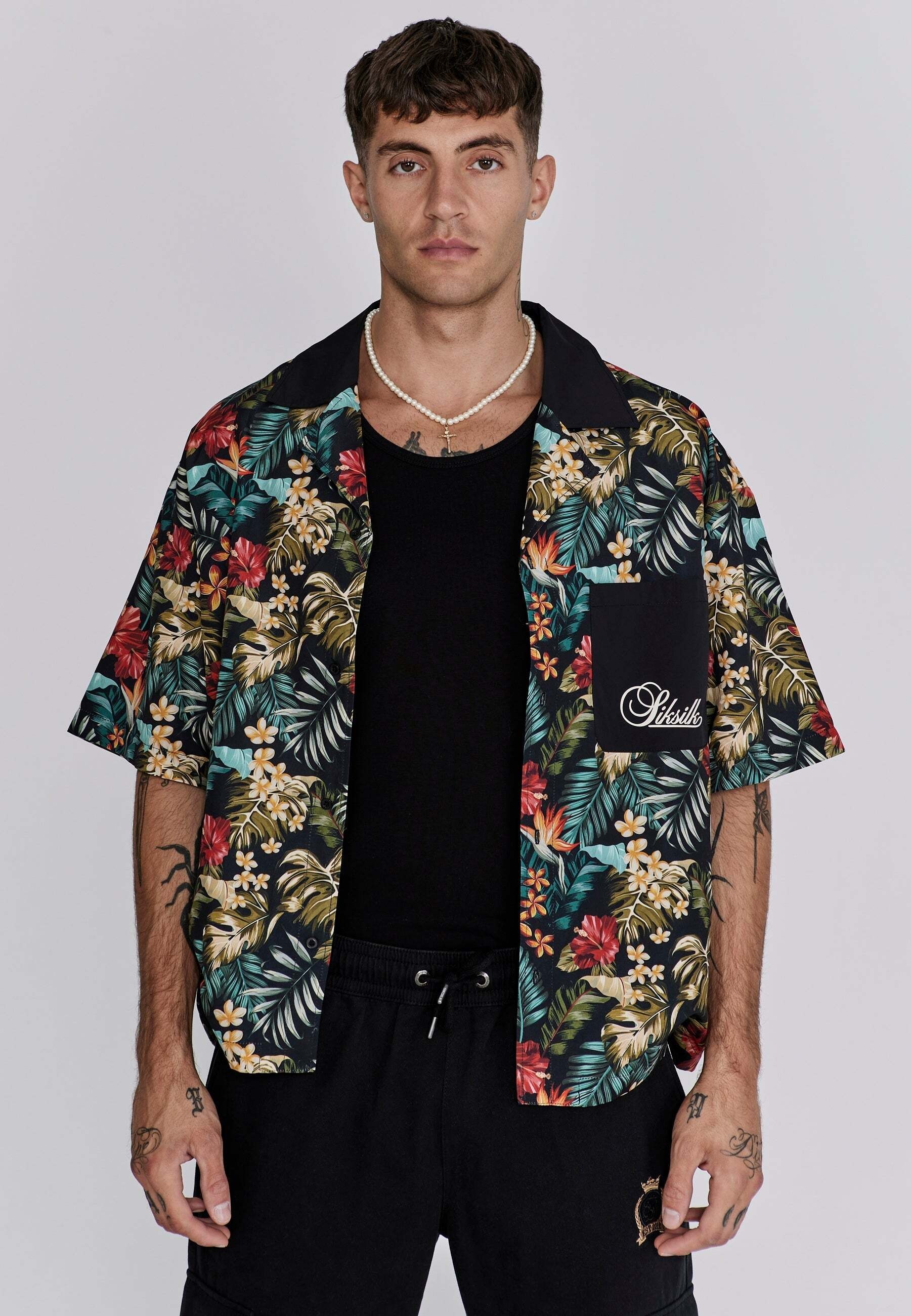 Siksilk Kurzarmhemd »Siksilk Kurzarmhemd Resort Shirt«