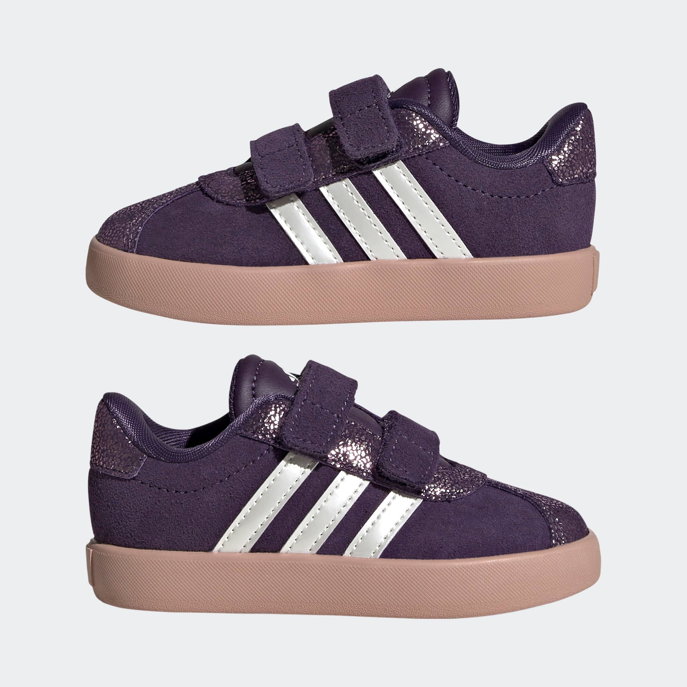 adidas Sportswear Sneaker »KINDERSCHUH VL COURT 3.0 KIDS«, Design auf den Spuren des adidas Samba