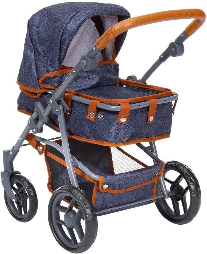 Image of Knorrtoys® Kombi-Puppenwagen »Juna - Dark Blue« bei Ackermann Versand Schweiz