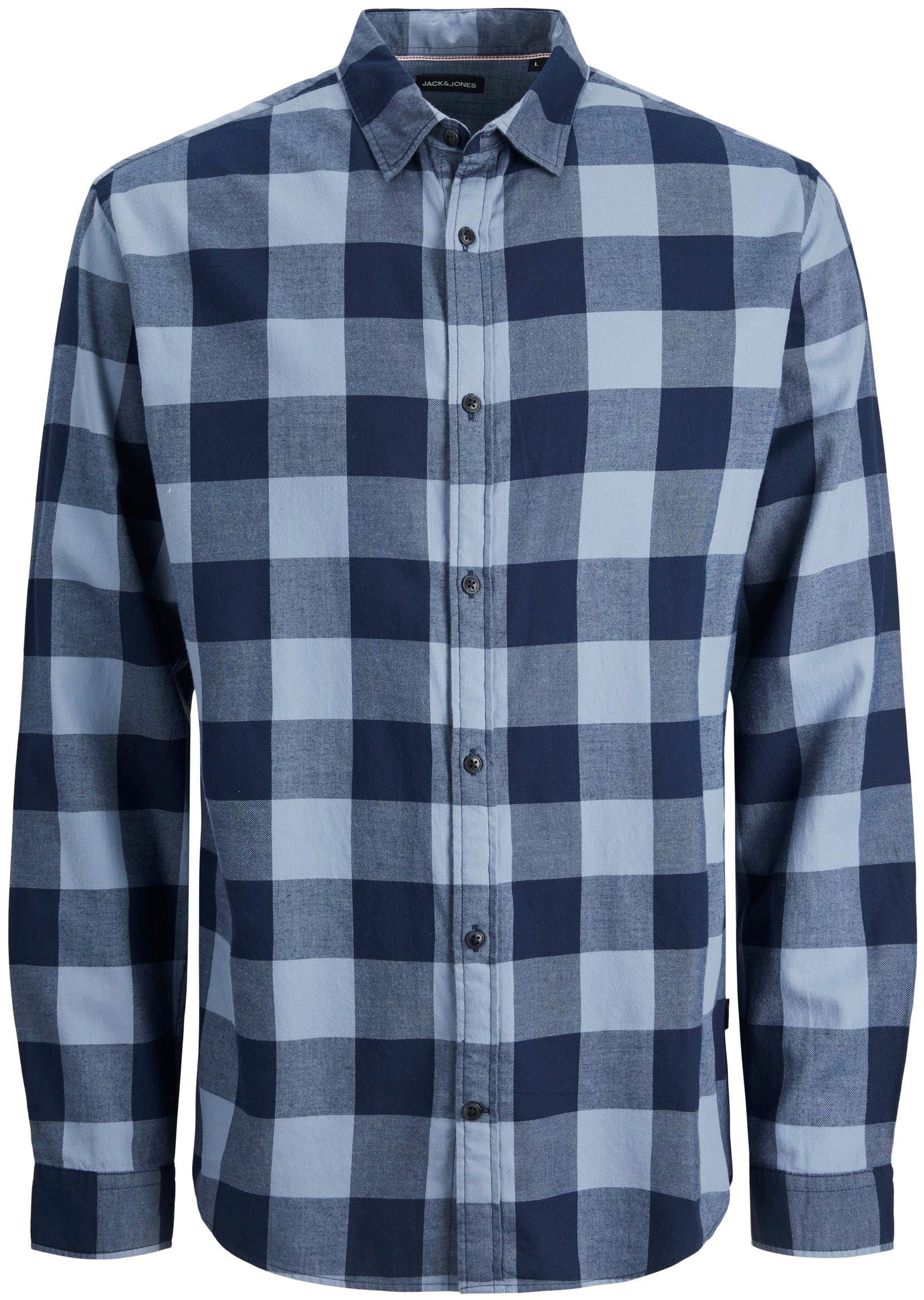 Jack & Jones Langarmhemd »JJEGINGHAM TWILL SHIRT L/S NOOS« kaufen