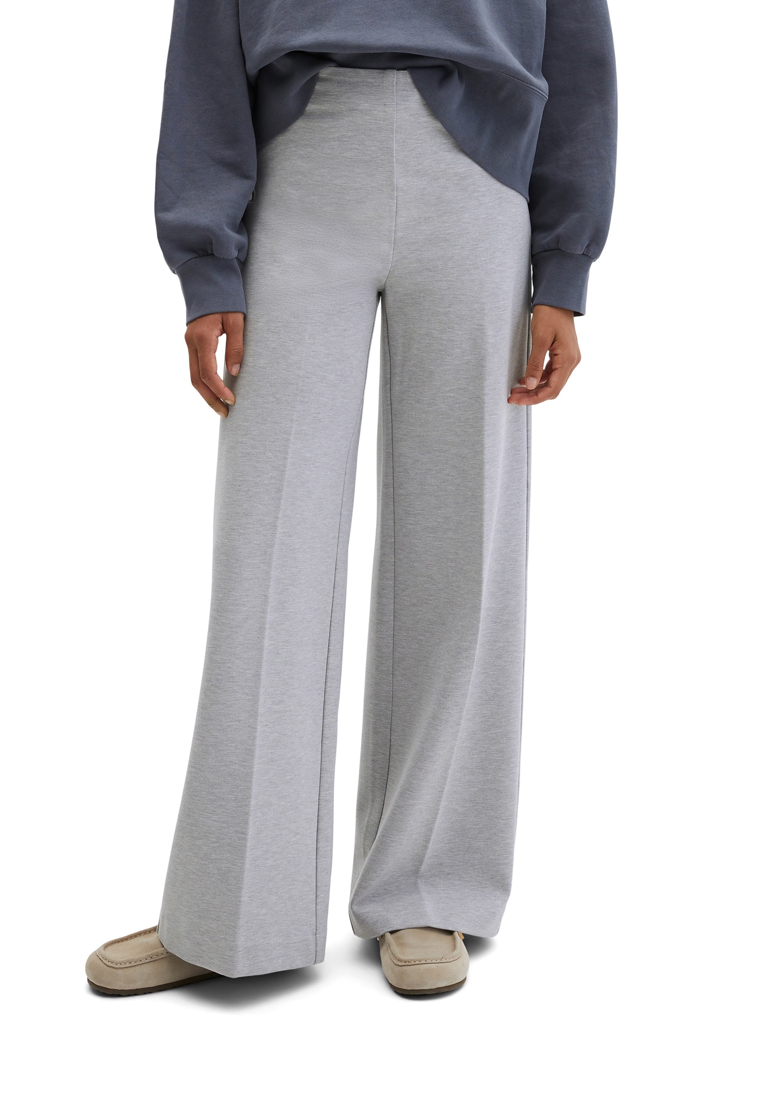Image of Marc OPolo Jerseyhose "MARGO Wide" MODEL MARGO WIDE - COMFORT JERSEY