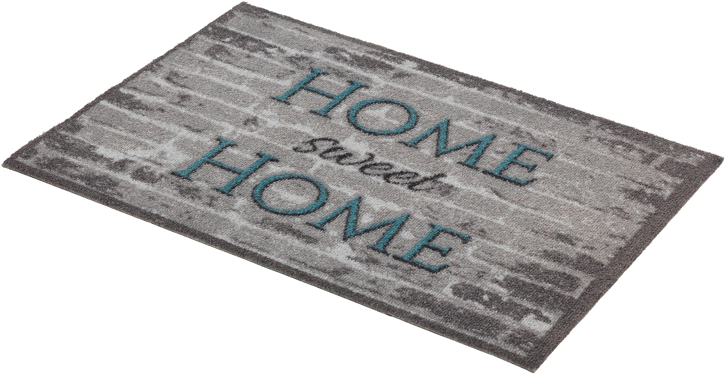 ASTRA Fussmatte »Miabella 1669, home sweet home«, rechteckig, 7 mm Höhe, Schmutzfangmatte, mit Spruch, In -und Outdoor geeignet