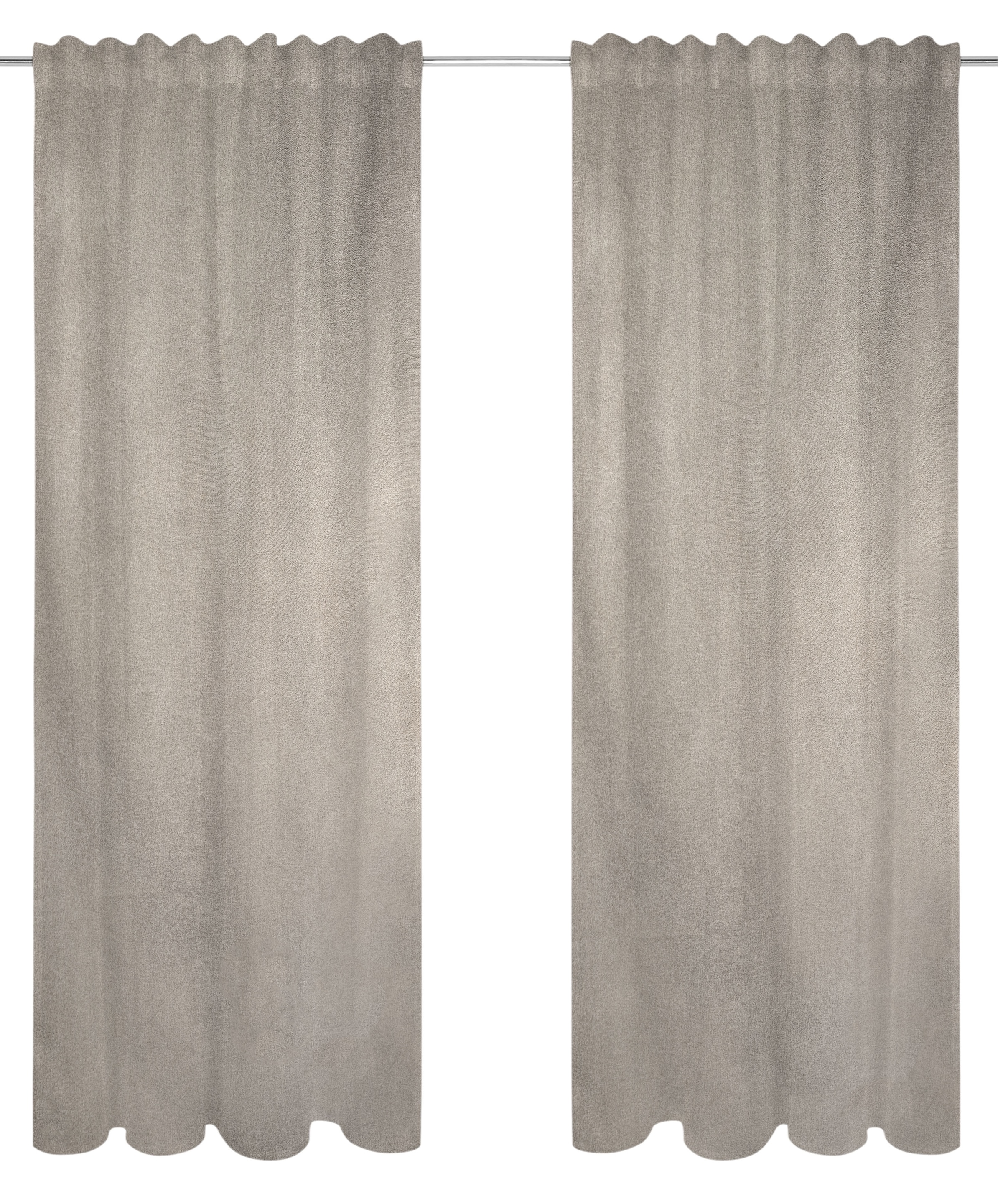 GOODproduct Rideau occultant »Ronnel« Bande multifonctionnelle 2 cuis tlg. (2 pcs), occultant, bande multifonction, uni
