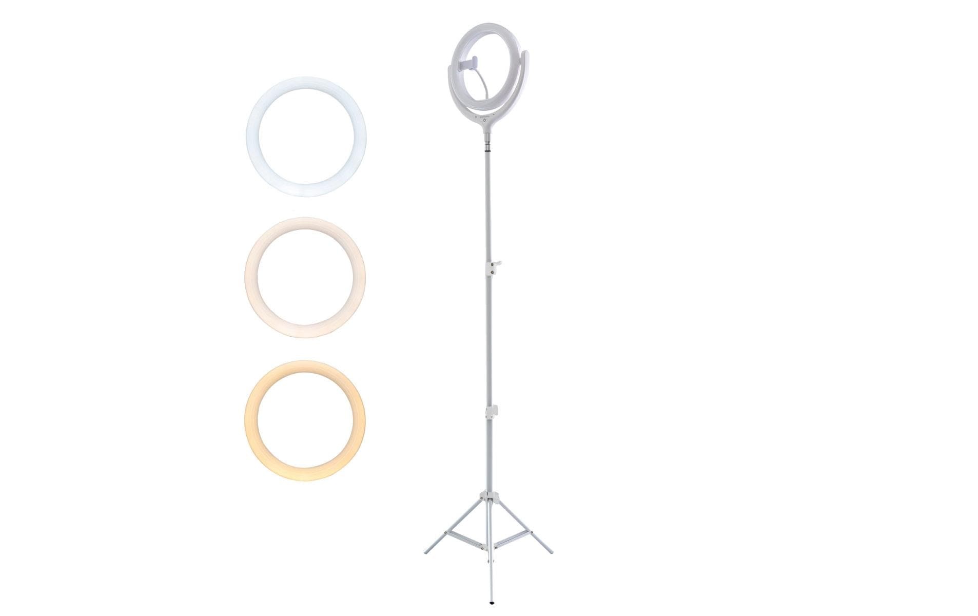 4smarts Ringlicht »Selfie LoomiPod gross«