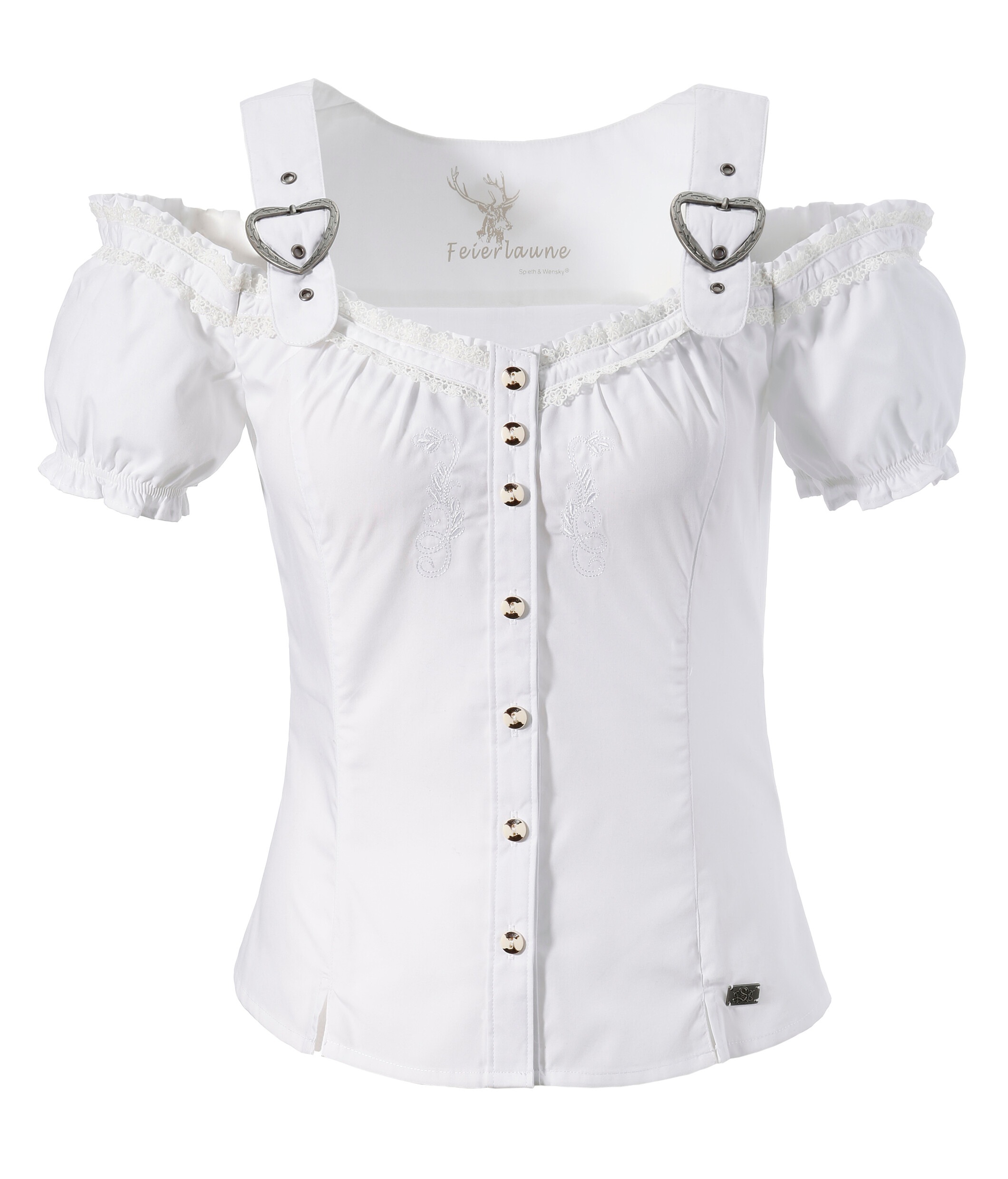 Image of Spieth & Wensky Trachtenbluse, mit zarter Stickerei bei Ackermann Versand Schweiz
