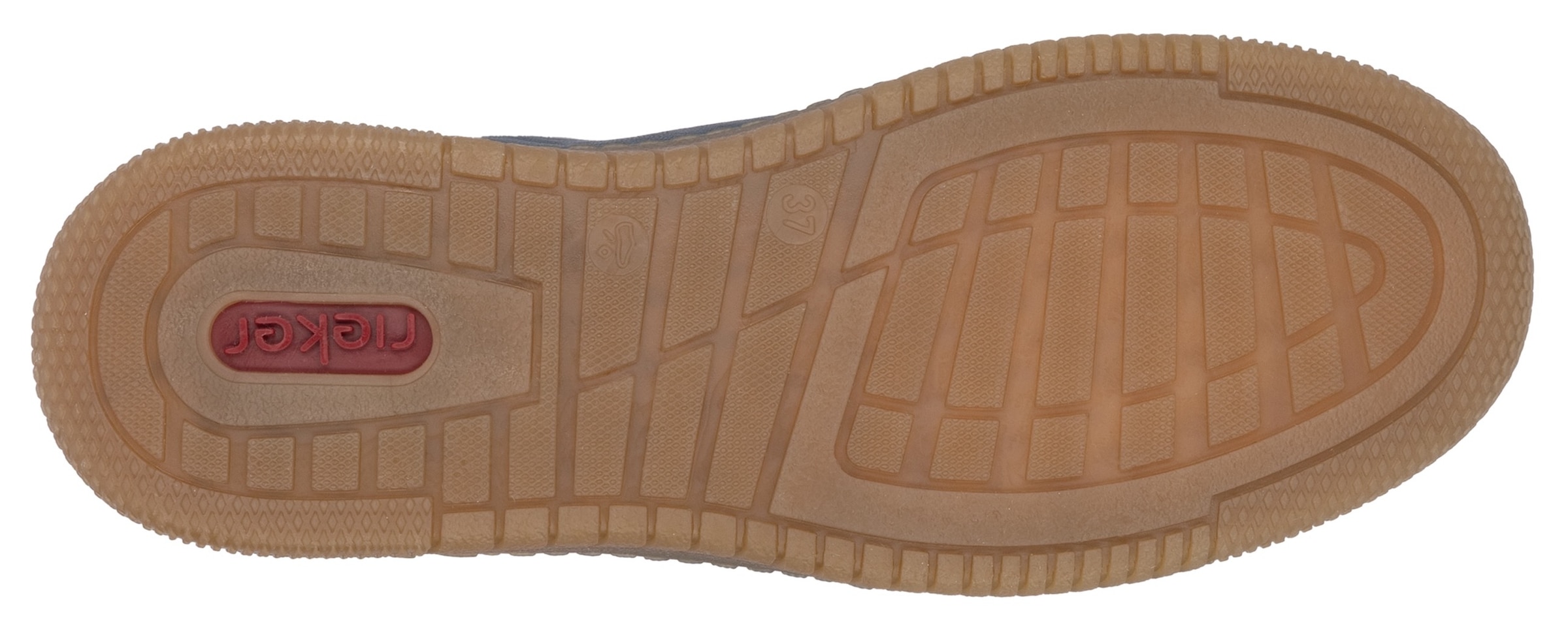 RIEKER Sport Baskets à plateforme  , Freizeitschuh, Halbschuh, Schnürschuh in veganer Verarbeitung