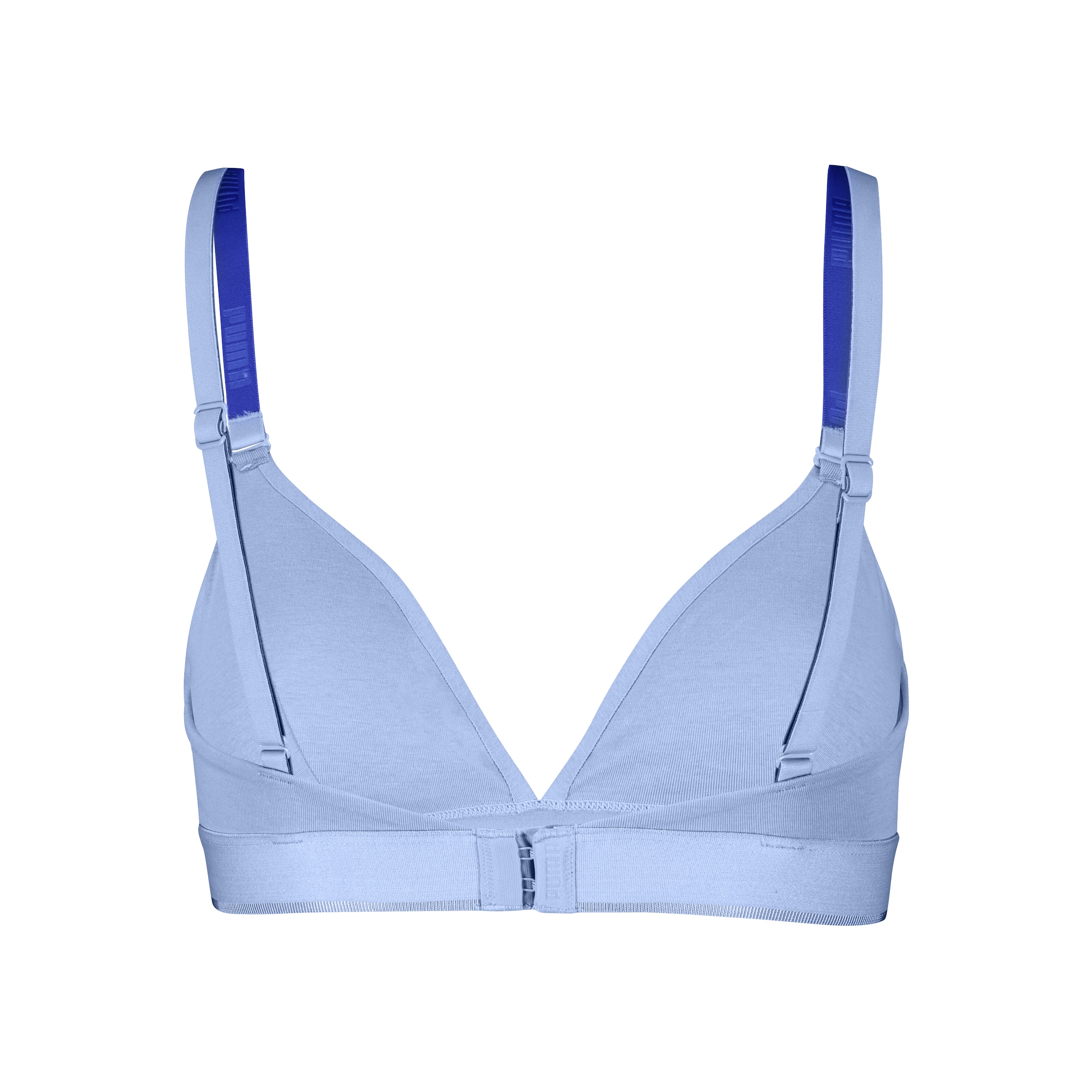 PUMA Bügelloser BH »PUMA WOMEN COTTON TRIANGLE BRALETTE« herausnehmbare gepolsterte Cups für anpassungsfähigen Look