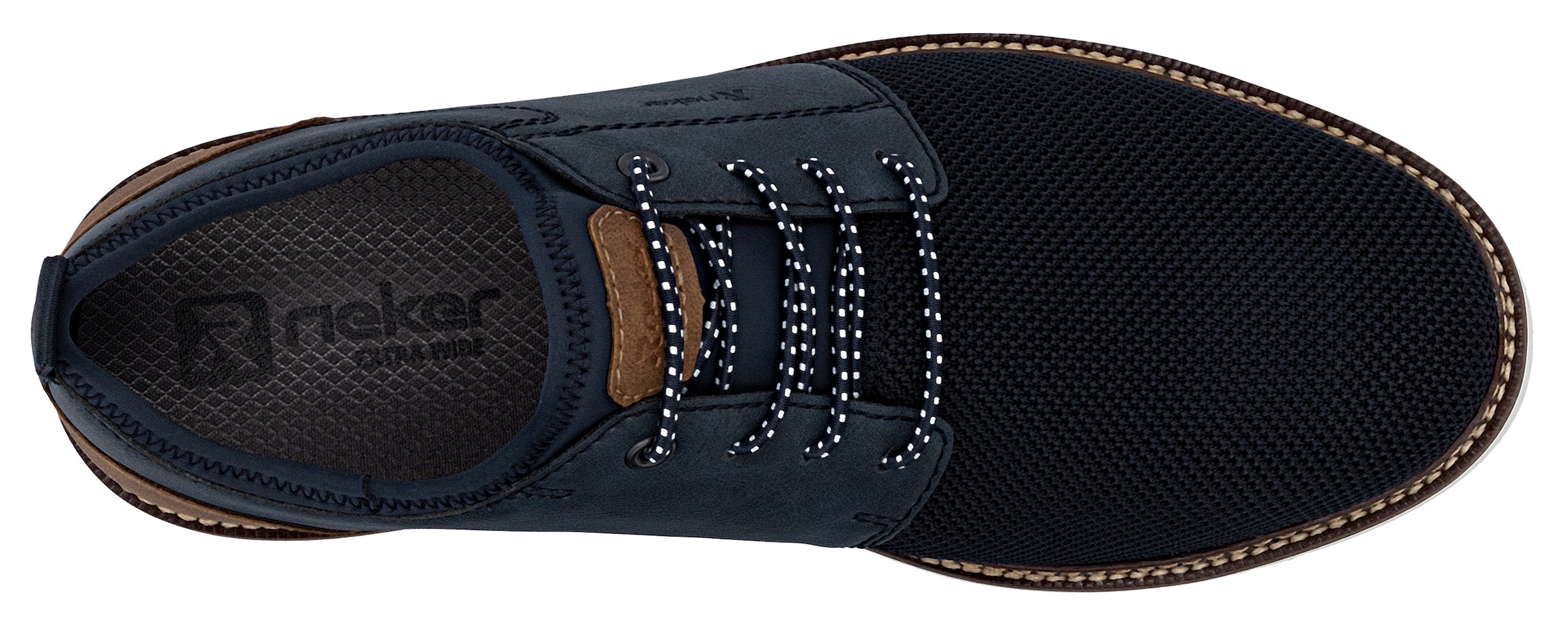 Rieker Baskets slip-on  , Slipper, Schlupfschuh, Freizeitschuh mit praktischer Anziehlasche