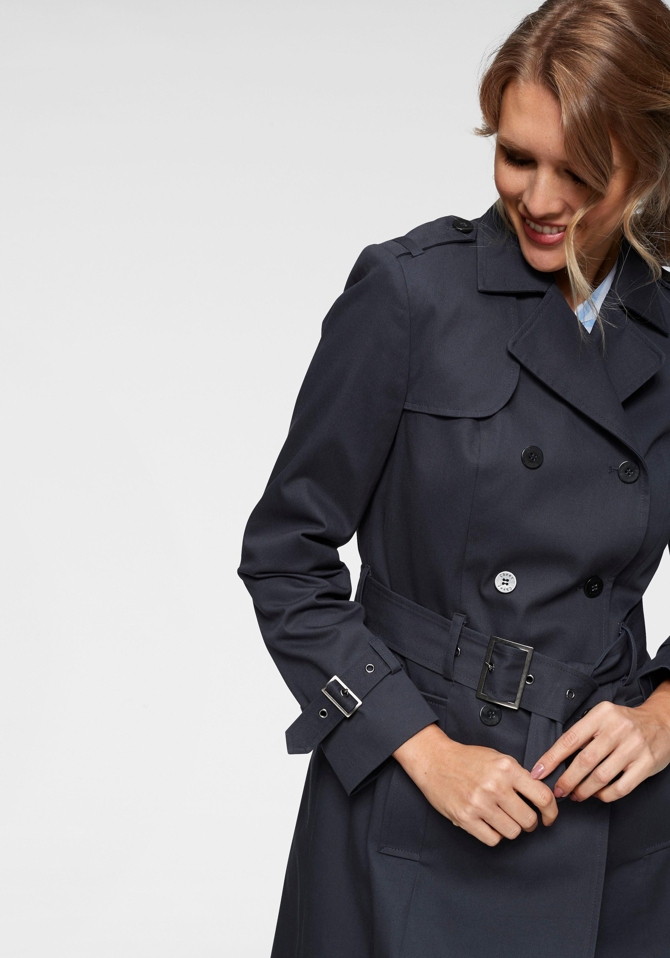 Aniston CASUAL Trenchcoat, mit Regulieren versandkostenfrei auf Gürtel zum