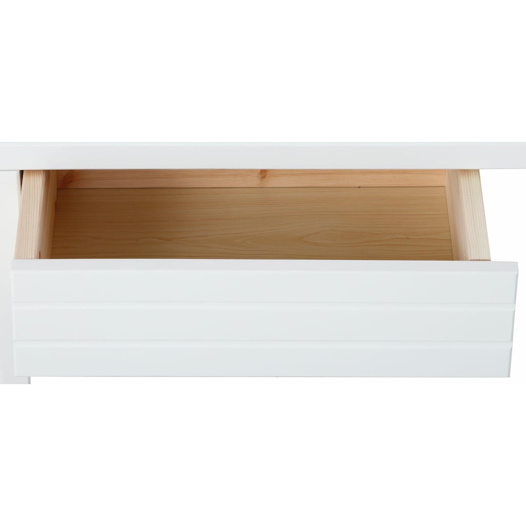 Home affaire Nachttisch »"CAPRE"«, zertifiziertes Massivholz, pflegeleichte Oberfläche,Schublade