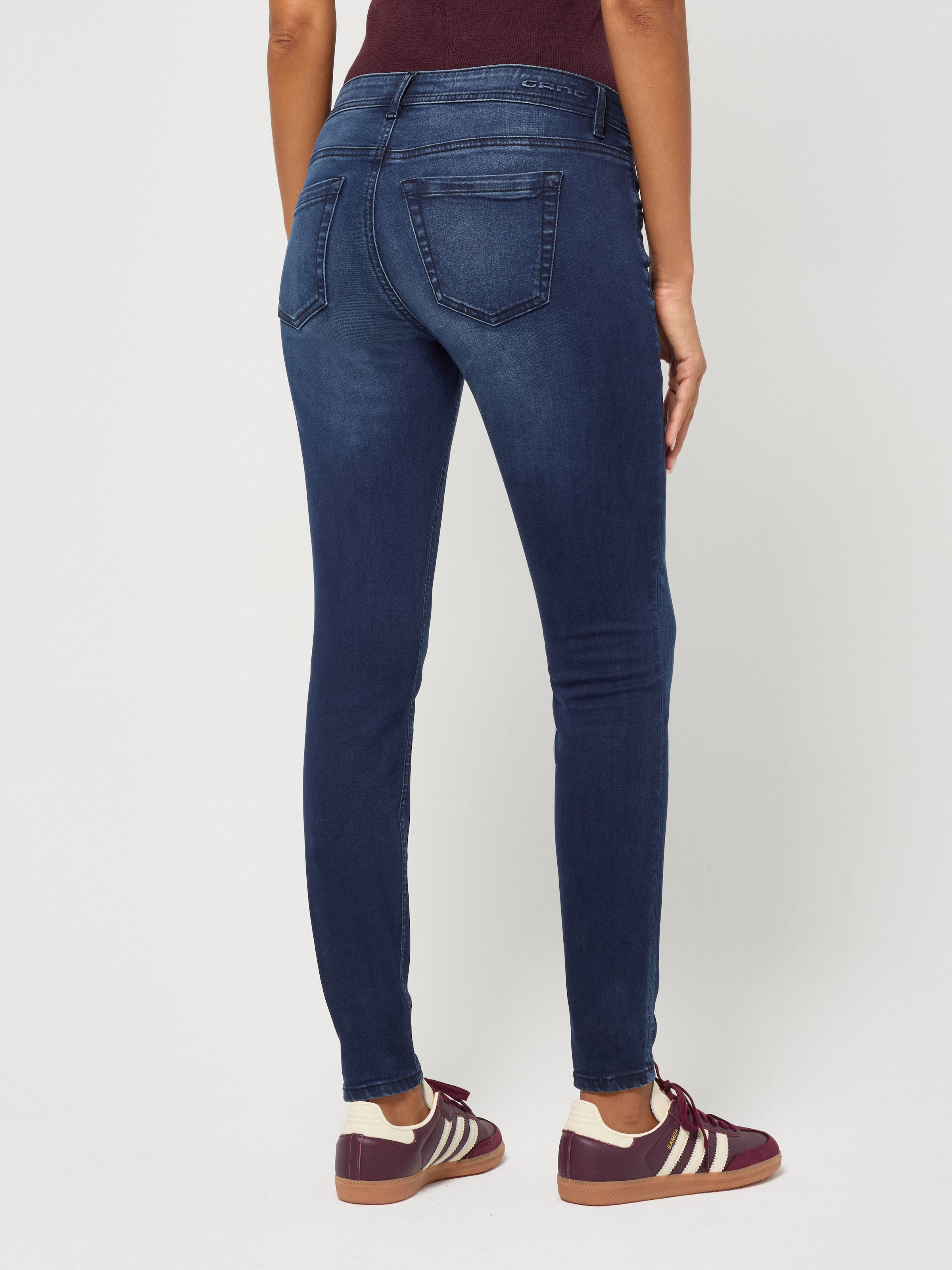 GANG Skinny-fit-Jeans »94FAITH CROPPED« mit verkürzter Beinlänge