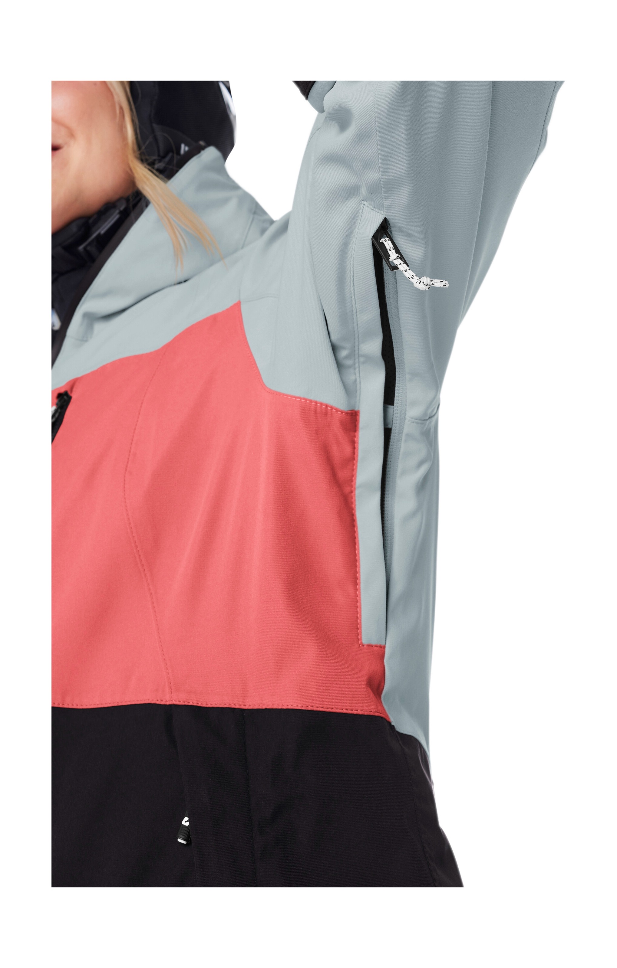 Killtec Veste de ski »KSW 277 WMN SKI JCKT« Veste femme imperméable avec pare-neige, réglable et respirante