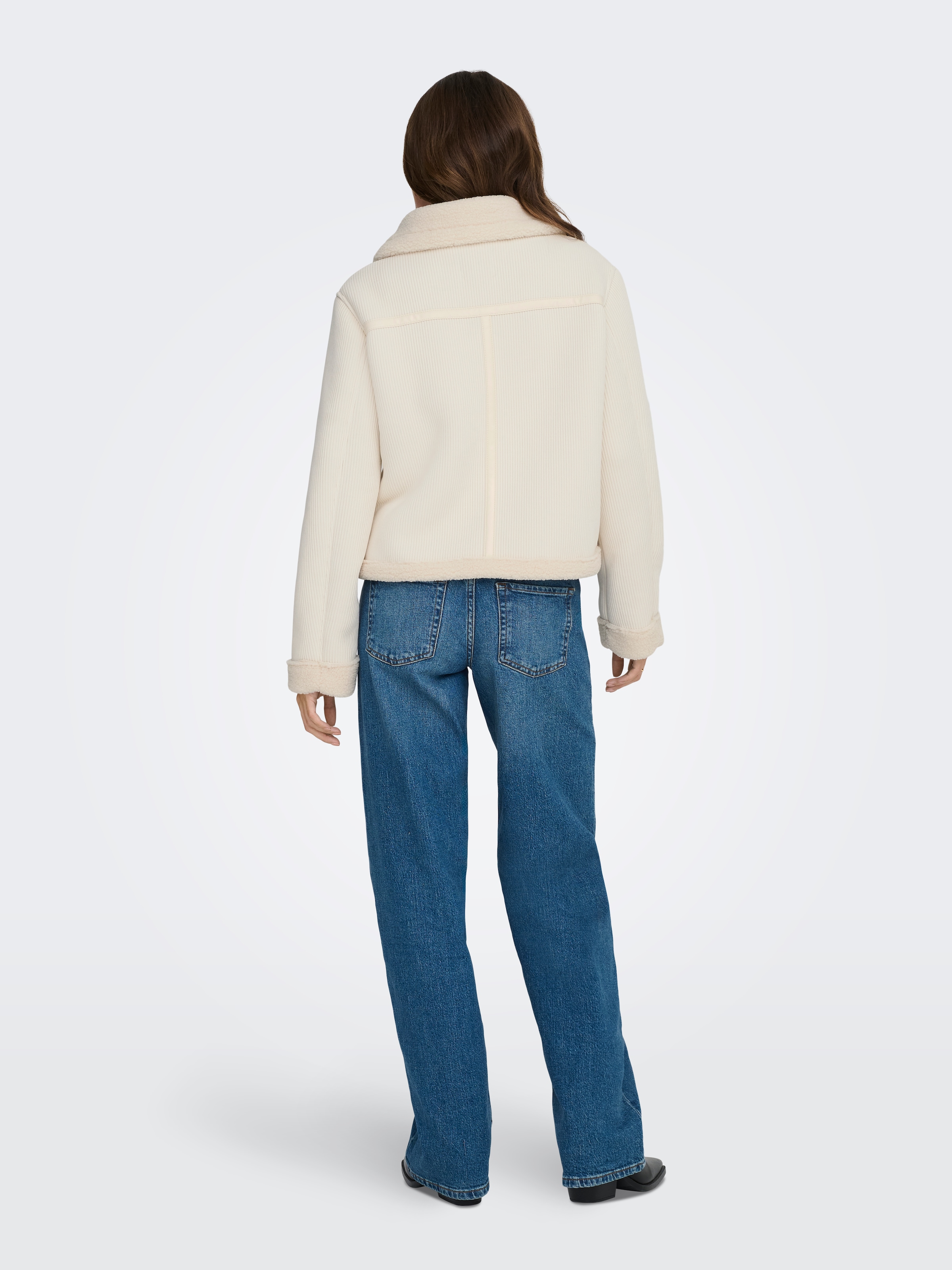 ONLY Veste en velours côtelé »ONLKINGSTON CORD BOND JACKET CC OTW« ohne Kapuze