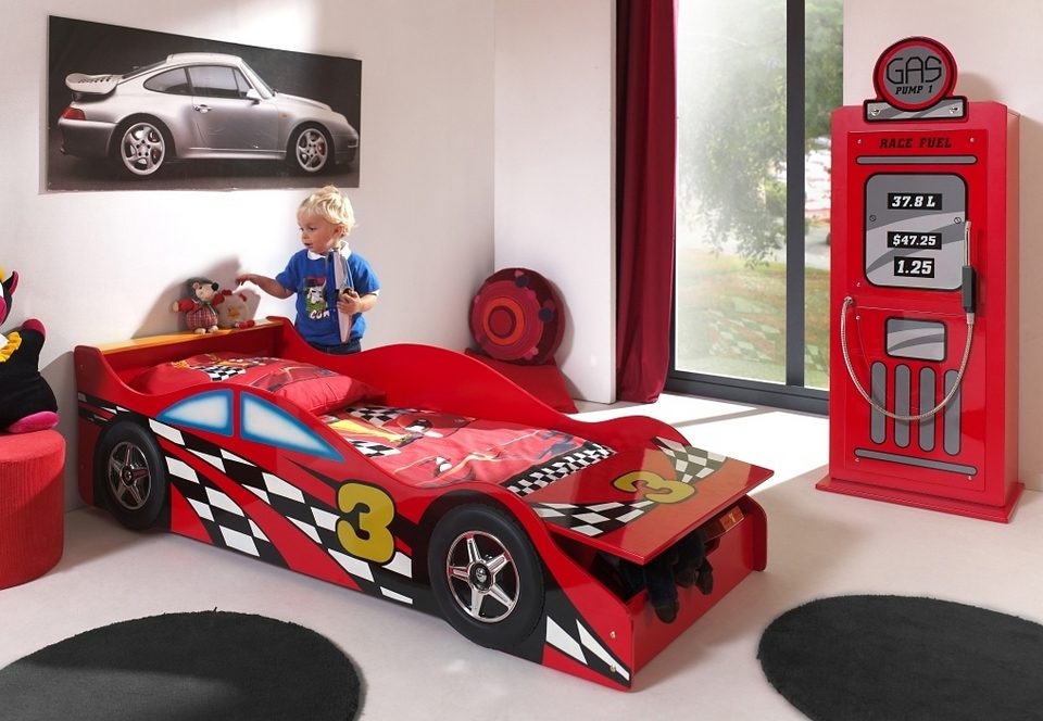 Vipack Kleiderschrank »in Tankstellen-Optik, als Wäscheschrank nutzbar, innen 2 Böden«, (B/H/T ca. 54x141x40cm, MDF glänzend lackiert), mit Applikationen, feste Schlauchhalterung