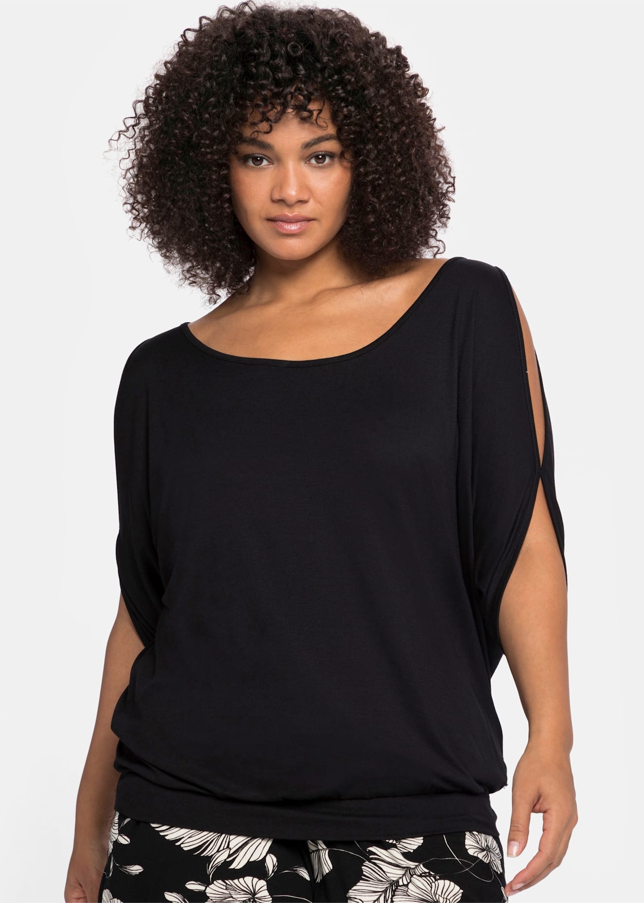 Image of Sheego Fledermausshirt "T-Shirt" 1 Stk.
