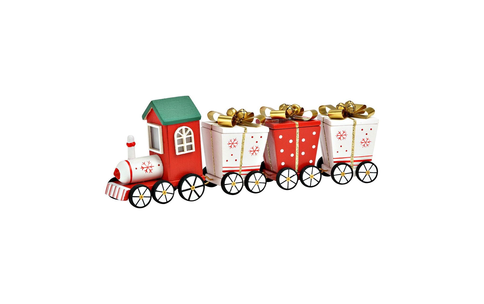 Image of Weihnachtsfigur "G. Wurm Weihnachtszug 24 cm"