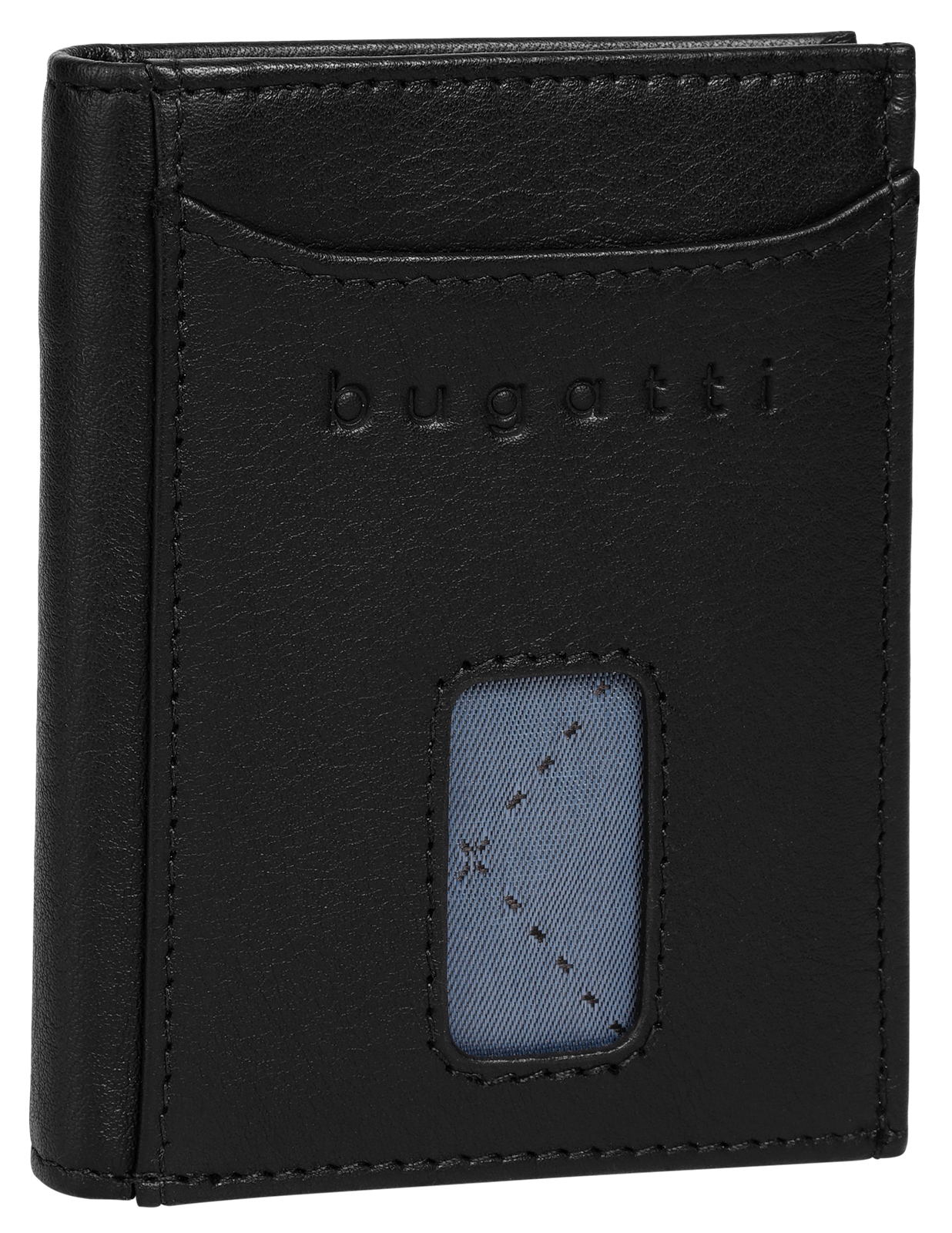 bugatti Porte-monnaie »BUGATTI Herren, Damen SECURE SLIM echt Leder« cuir véritable