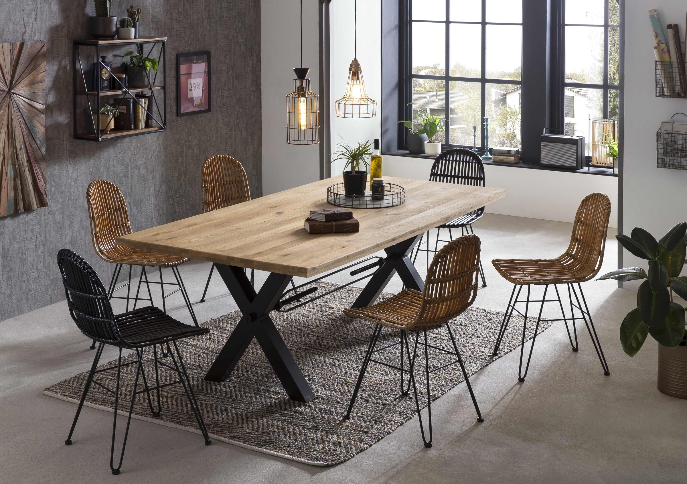 SIT Plateau de table 1 cuis tlg. avec finition huilée