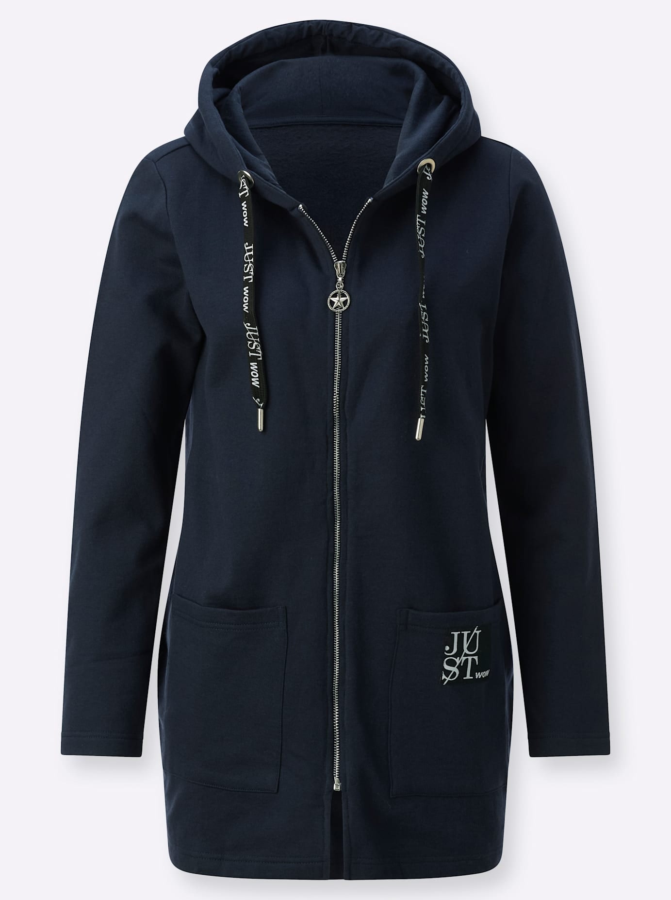 Inspirationen Shirtjacke »Sweatjacke«, (1 tlg.)