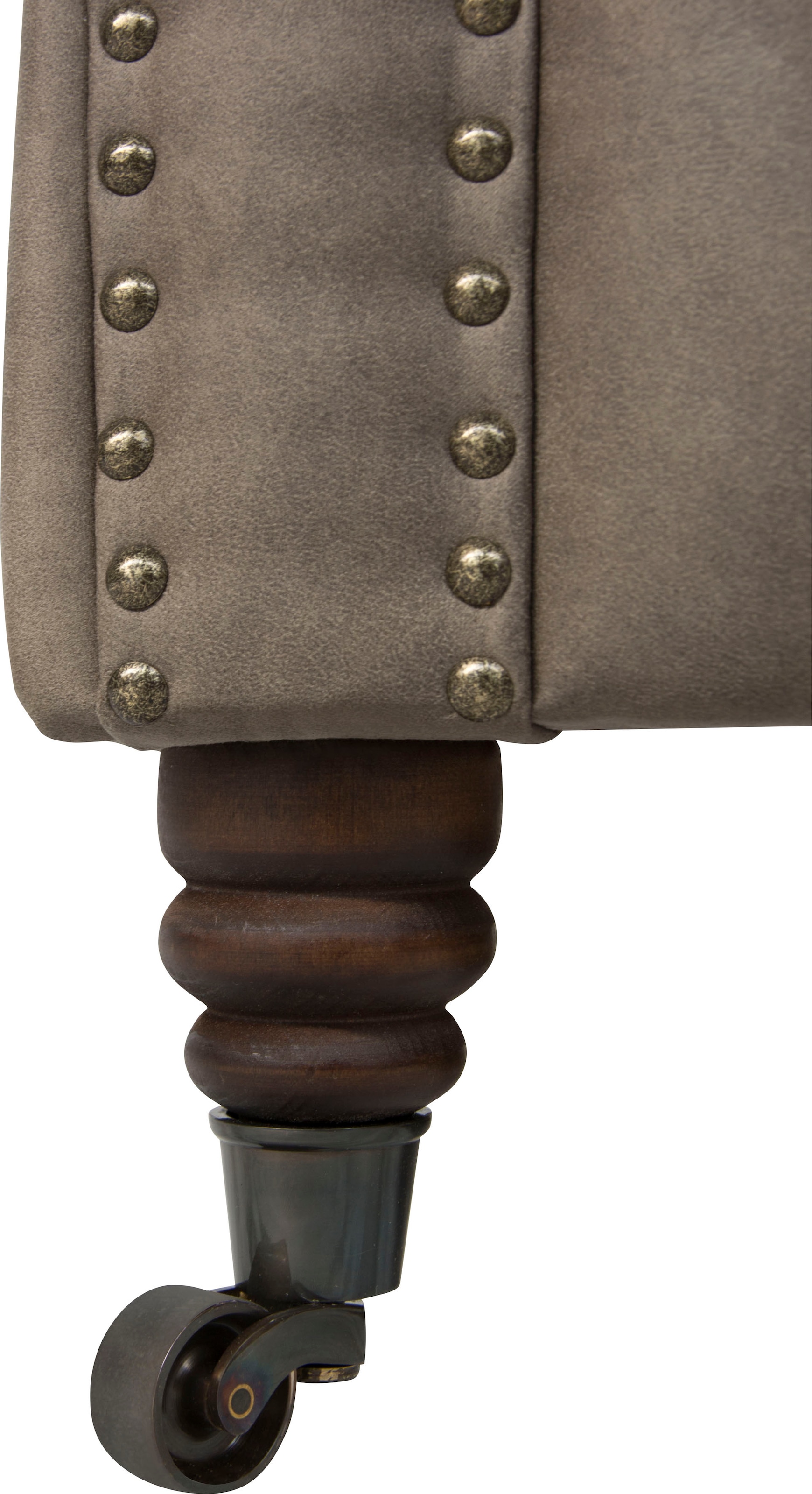 Home affaire Canapé Chesterfield »Aarburg« aufwändige Knopfheftung und Ziernägel im Chesterfield-Design