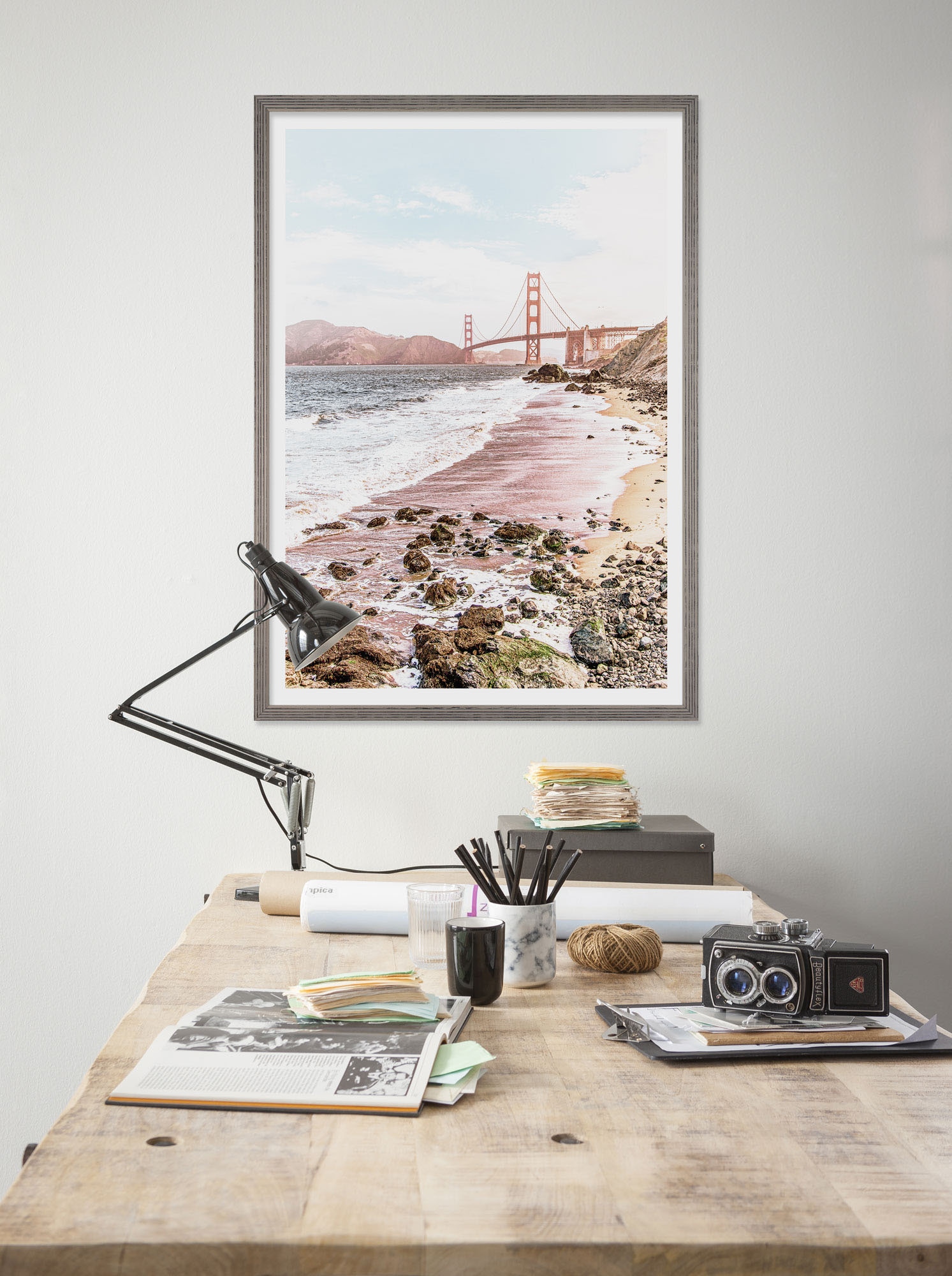 Komar Image »VOYAGE Golden Gate« Nature 1 cuis tlg. Wandbild zur Dekoration - ohne Rahmen