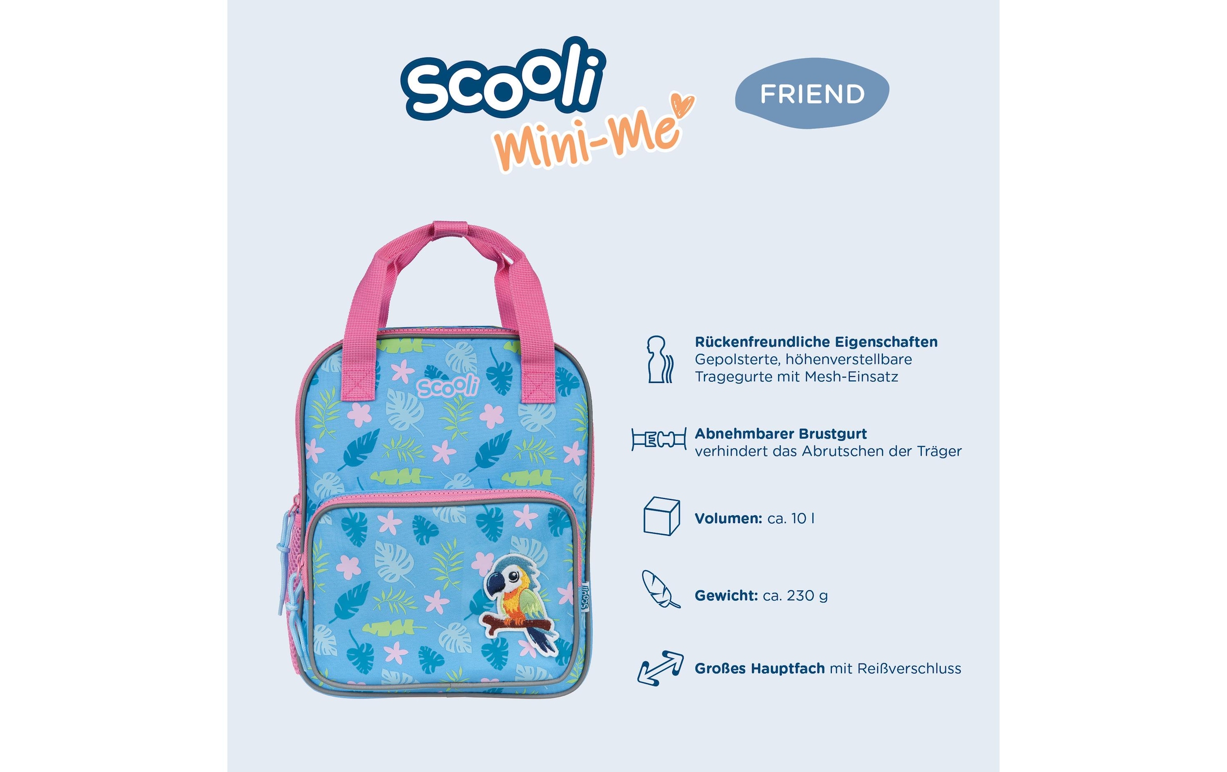 Scooli Sac à dos pour enfants »Mini-Me«