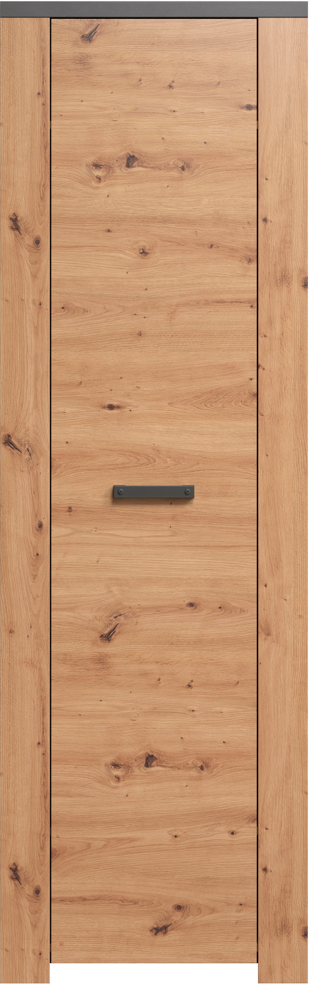Home affaire Garderobenschrank »Ambres Inkl. ausziehbarer Kleiderstange« 1 Stk. tlg. Garderobenpaneel mit Ablage & Haken - (B/T/H) 62/26/199 cm