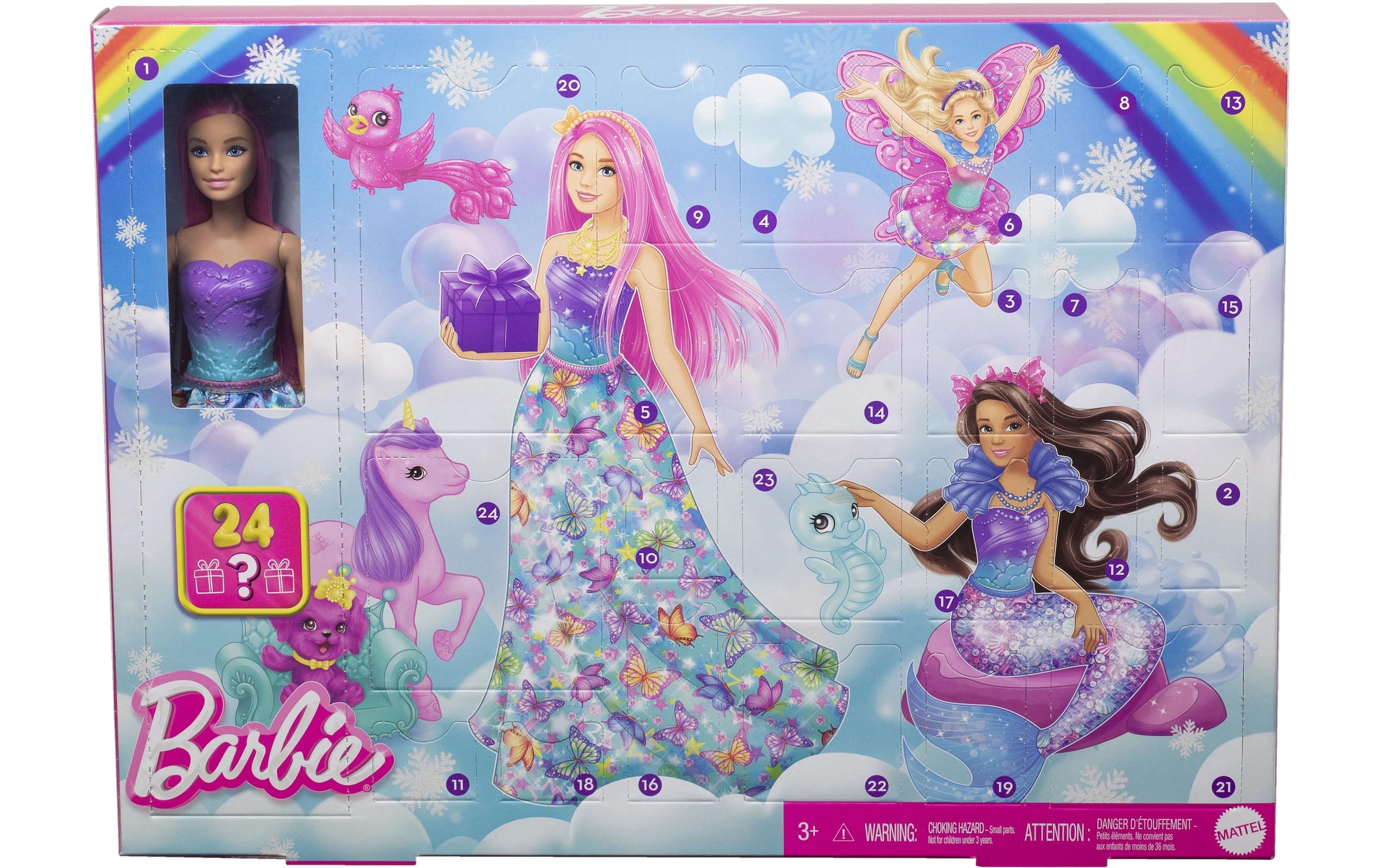 Barbie Adventskalender »Barbie Dreamtopia 2024«, ab 3 Jahren