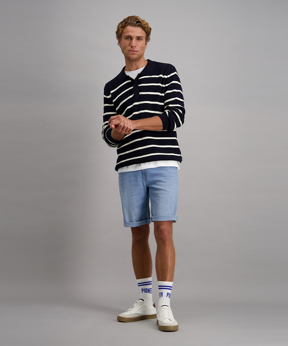 Image of Pioneer Authentic Jeans Shorts "FINN aus Denim" im Five-Pocket Style