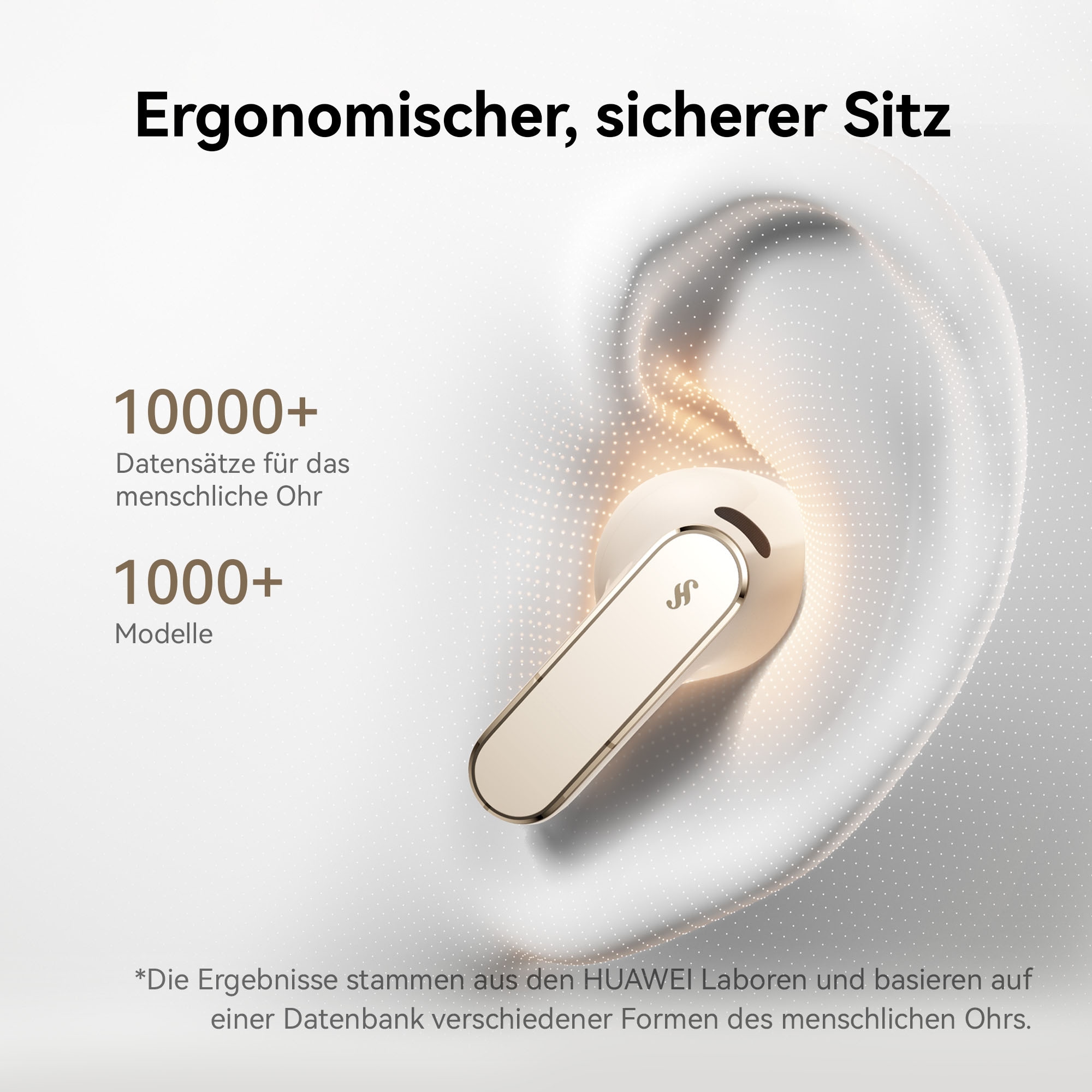 Huawei Écouteurs intra-auriculaires sans fil »FreeBuds Pro 5« Dual-Engine KI-Geräuschunterdrückung, Ultra-immersiver Sound