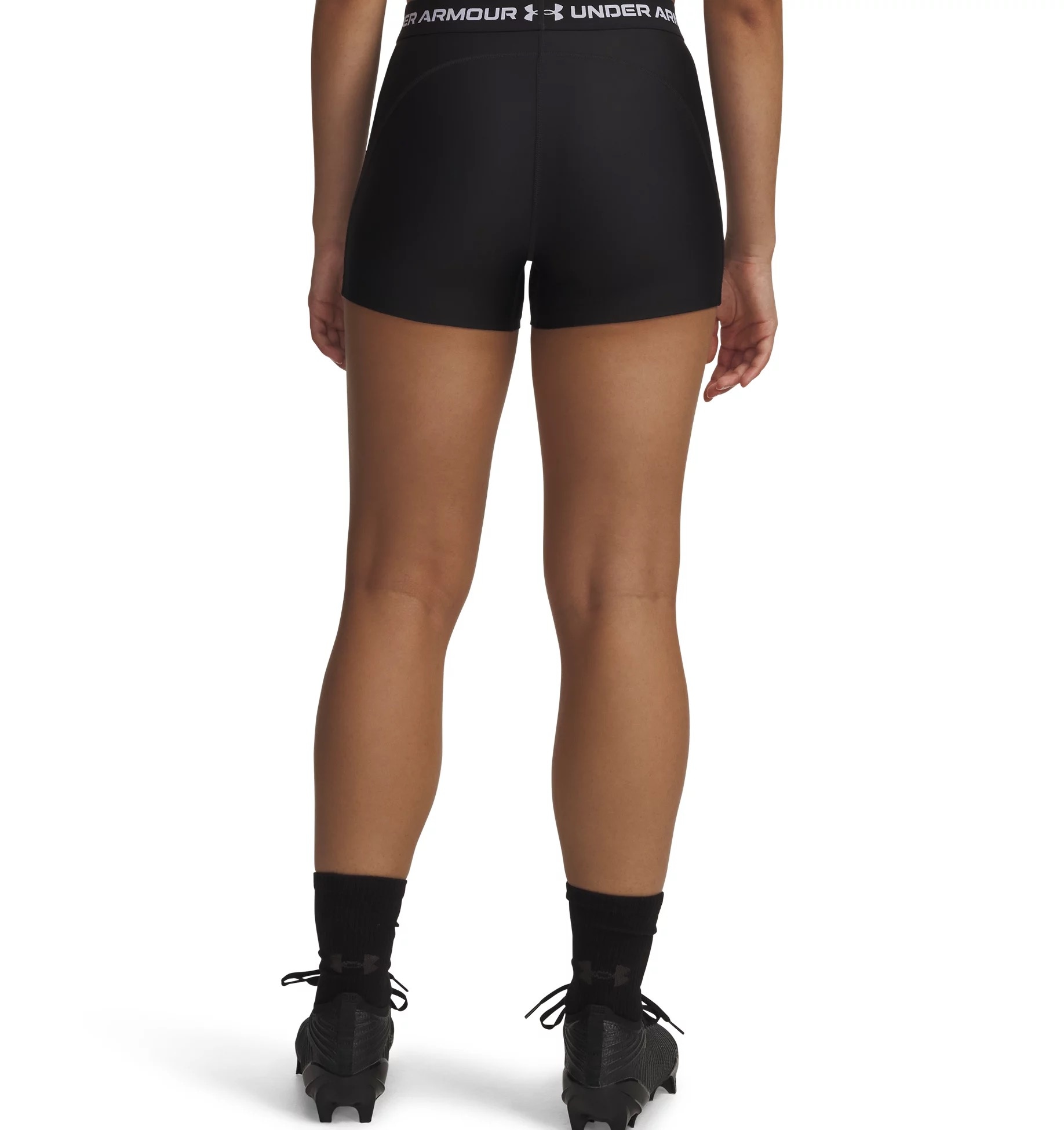 Under Armour® Short d'entraînement »HEATGEAR SHORTY«  avec teneur en élasthanne, en polyester et élasthanne, matériau léger