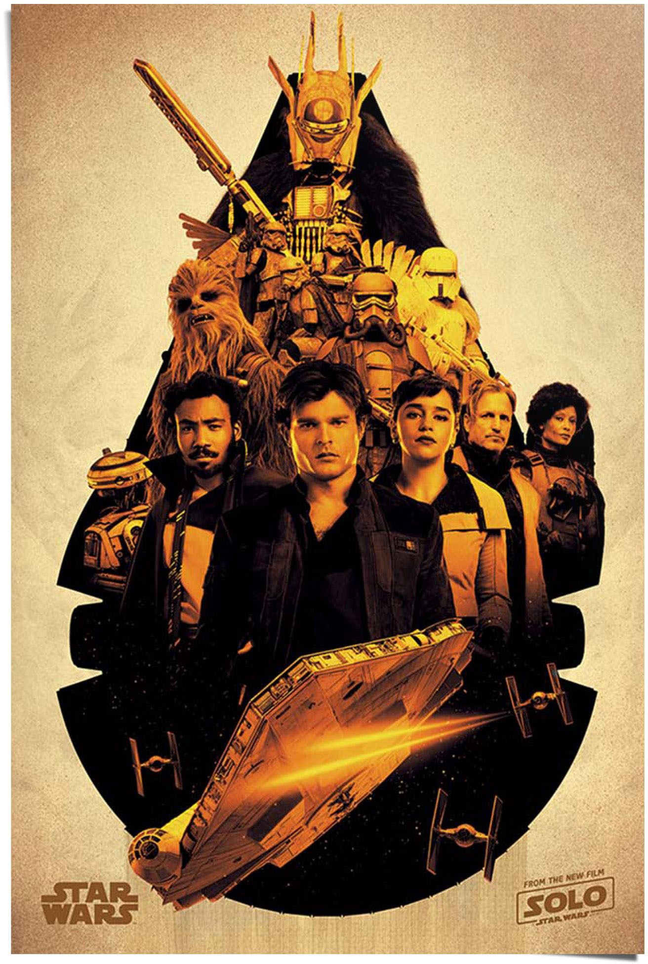 Image of Reinders! Poster »Solo: A Star Wars Story Millenium Falcon Collage«, (1 St.) bei Ackermann Versand Schweiz
