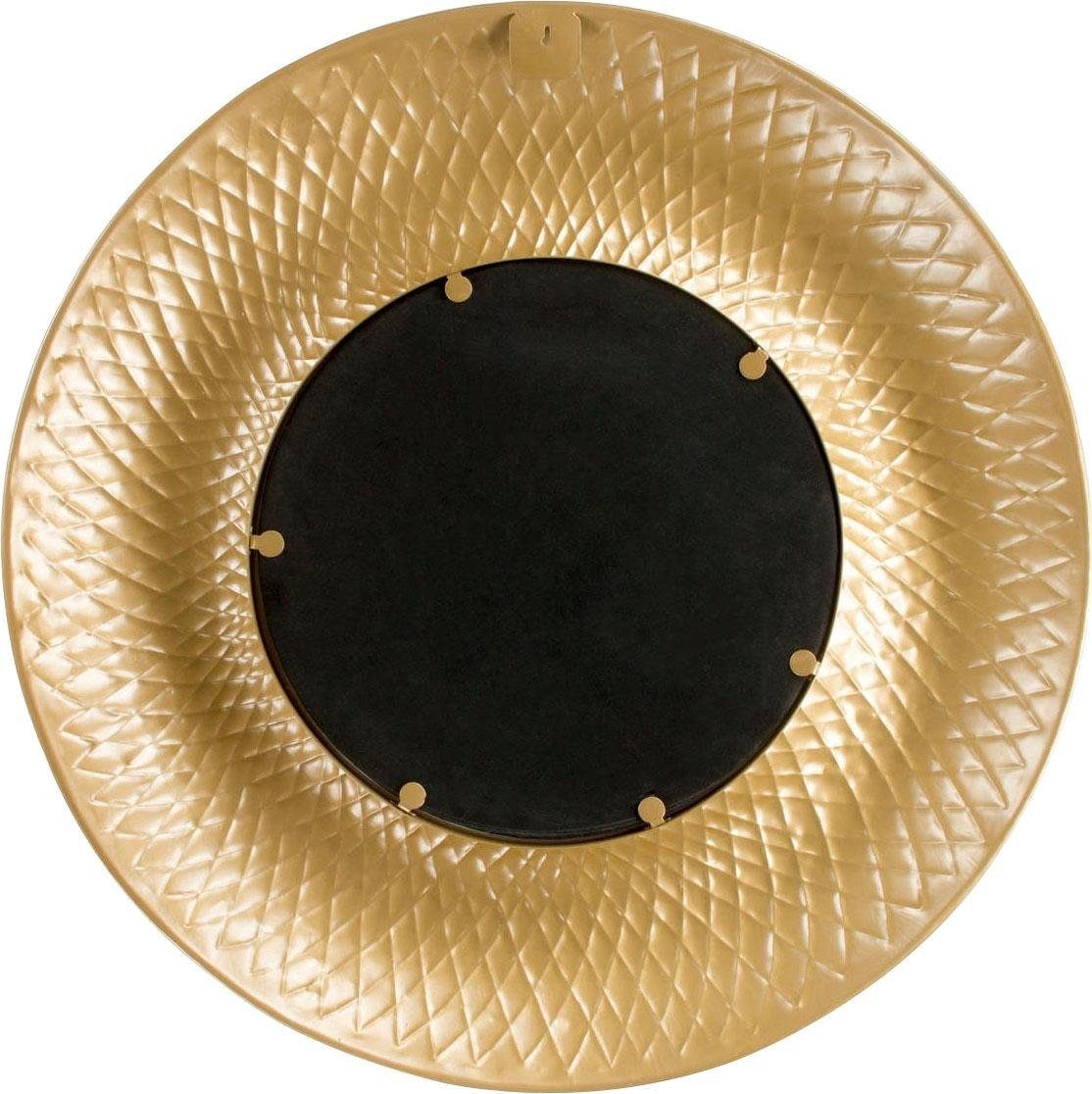 Kayoom Dekospiegel »Cleo 280«, Wandspiegel, Goldfarben